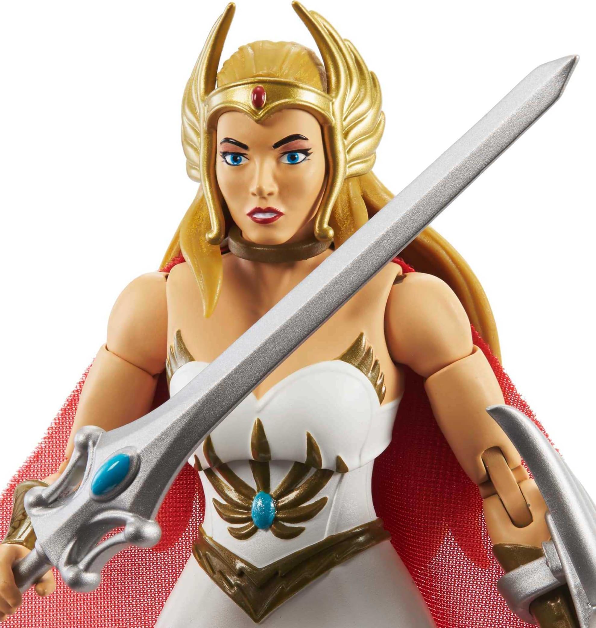 Masters Of The Universe Masterverse She-Ra Deluxe Action Figure With Accessories, 7-Inch Motu Collectible Gift