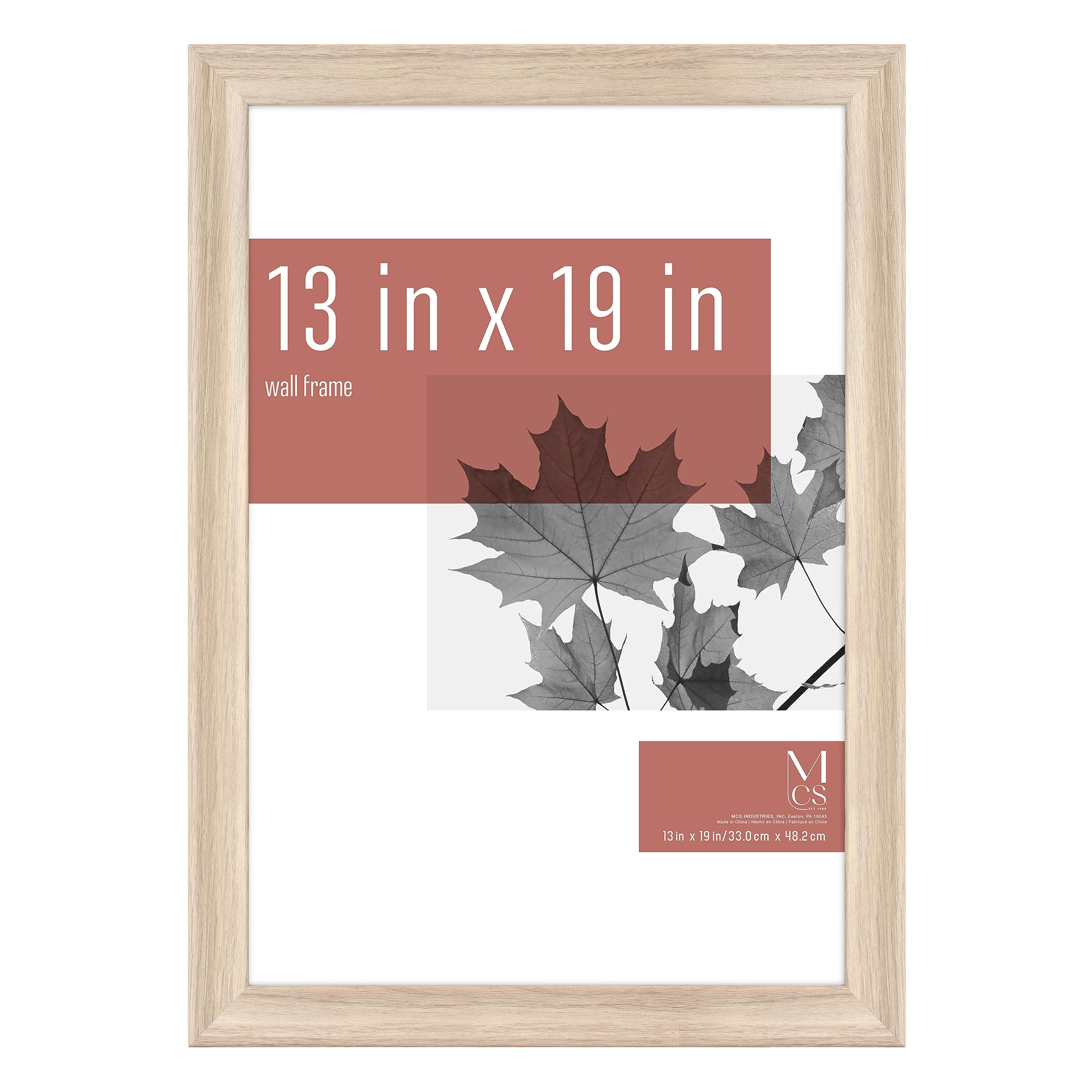 MCS STUDIO GALLERY 2 FRAME 13X19 NATURAL WOODGRAIN