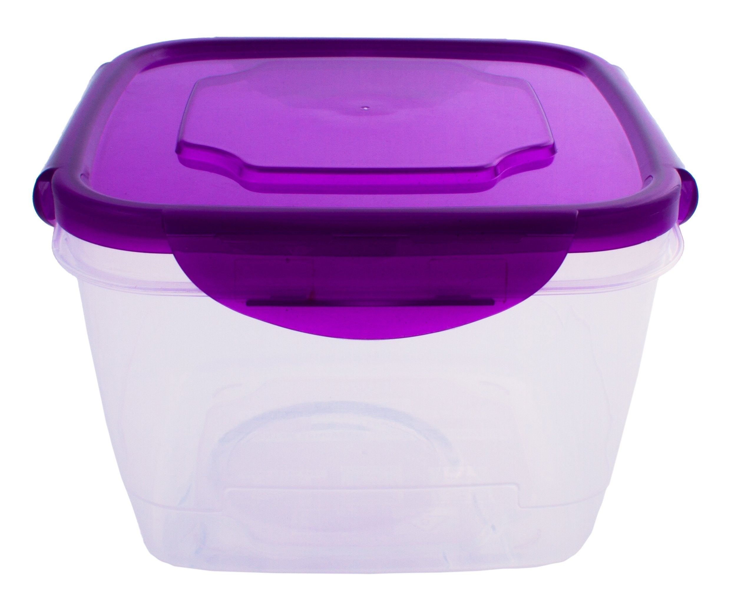 Imperial Home 10 Pc Food Storage Set, Plastic Containers For Food, Airtight Lock Lids, Reusable, Microwave, Refrigerator, & Free