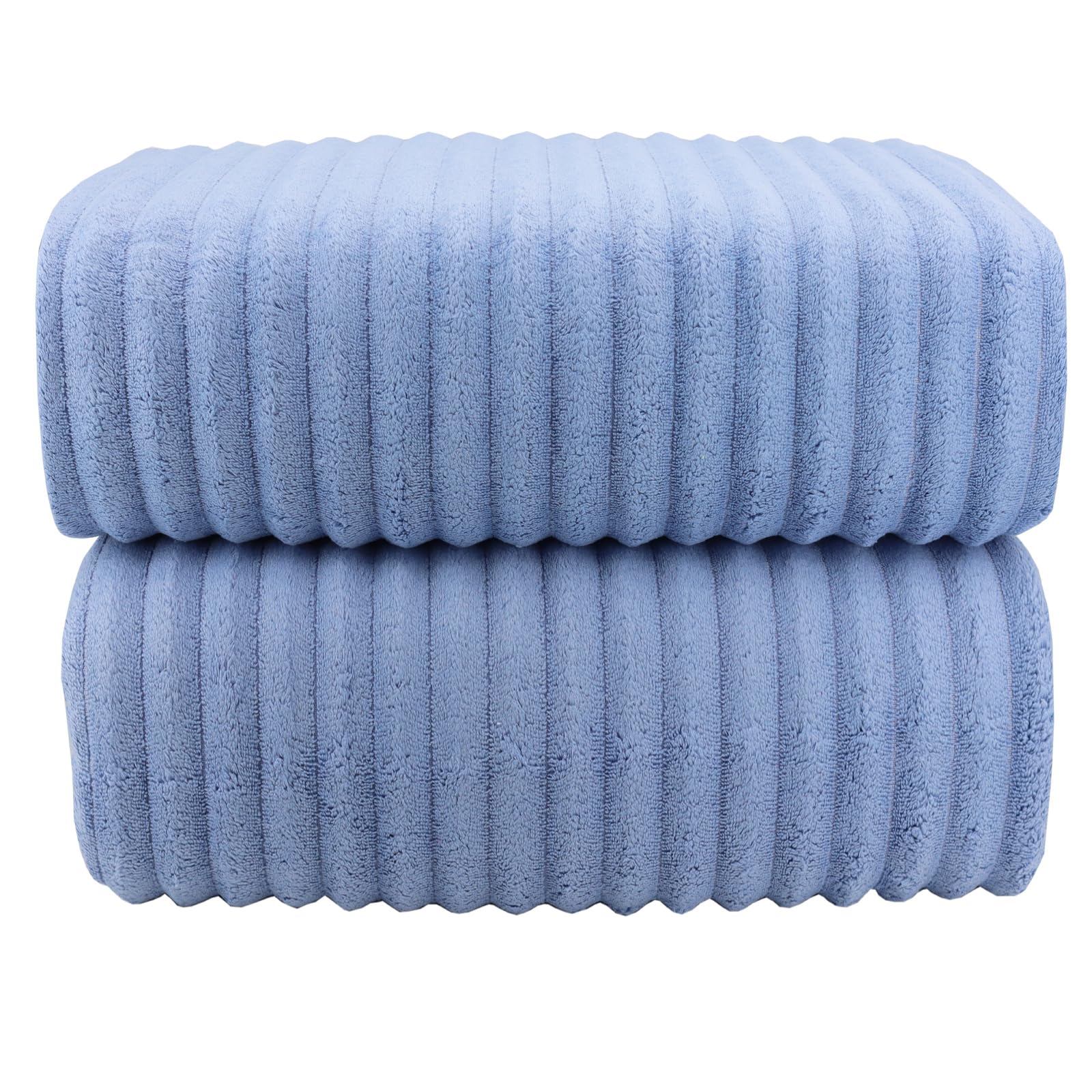 Ytyc 39X78 Inches Oversized Bath Sheets Towels Set Extra Large Towels For Bathroom Luxry Plush Super Soft Absorbent Stripe Hangi