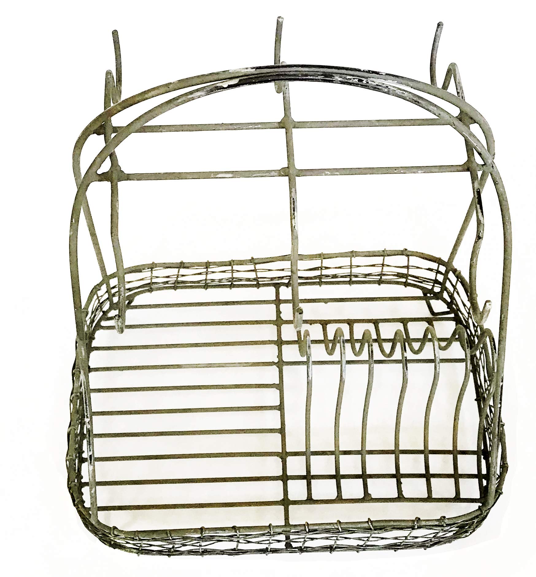 Metal Dish Caddy By Colonial Tin Works,Grey,11.5 X 8.75 X 15