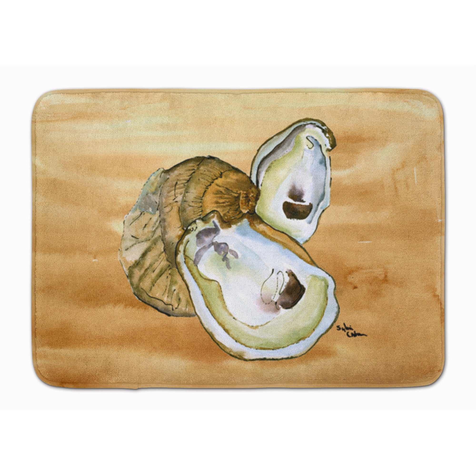 Carolines Treasures Oyster Floor Mat, 19 x 27, Multicolor