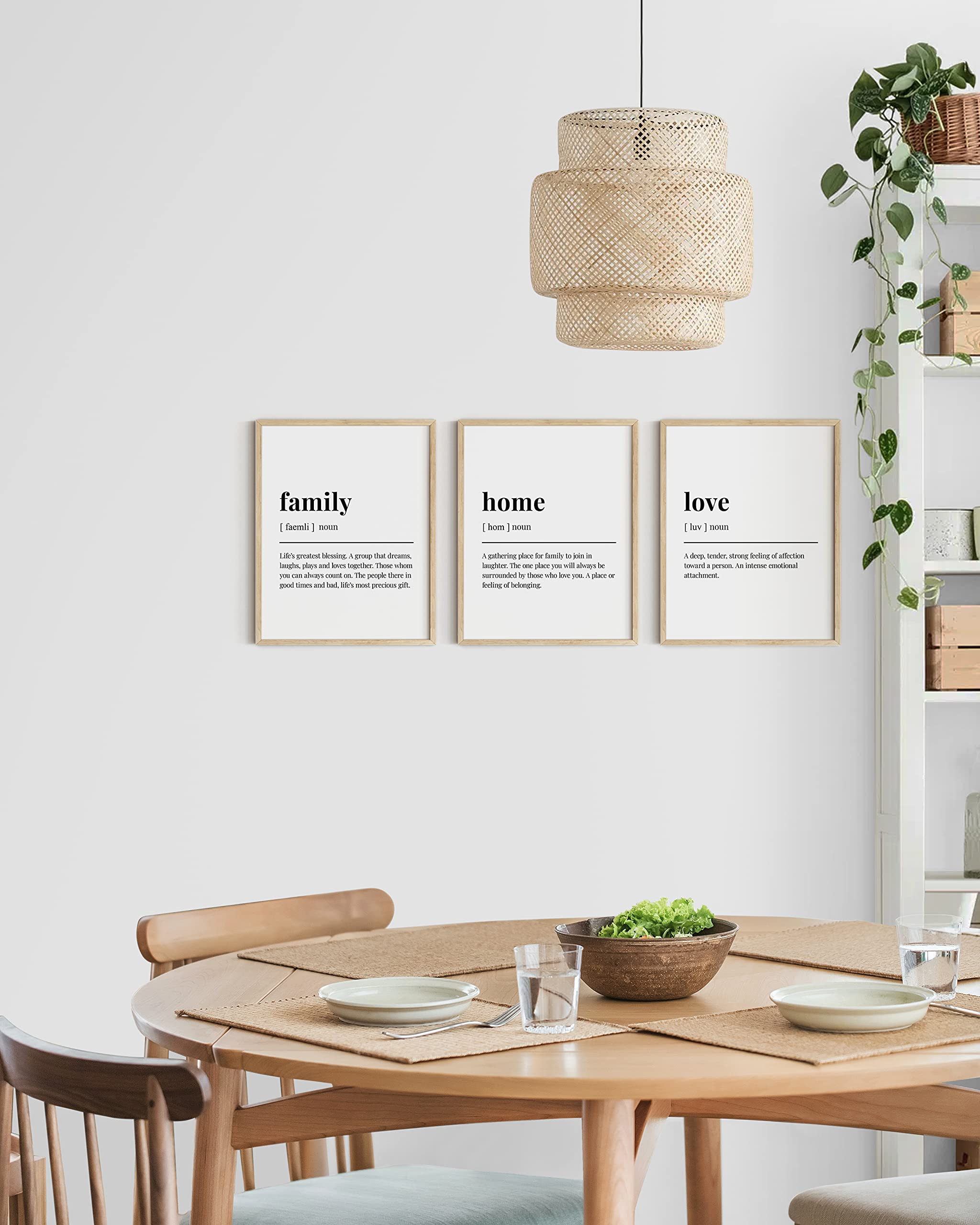Haus And Hues Family Quotes Wall Art Love Picture Decor, Black And White Pictures For Family Wall Art Black And White Wall Art F
