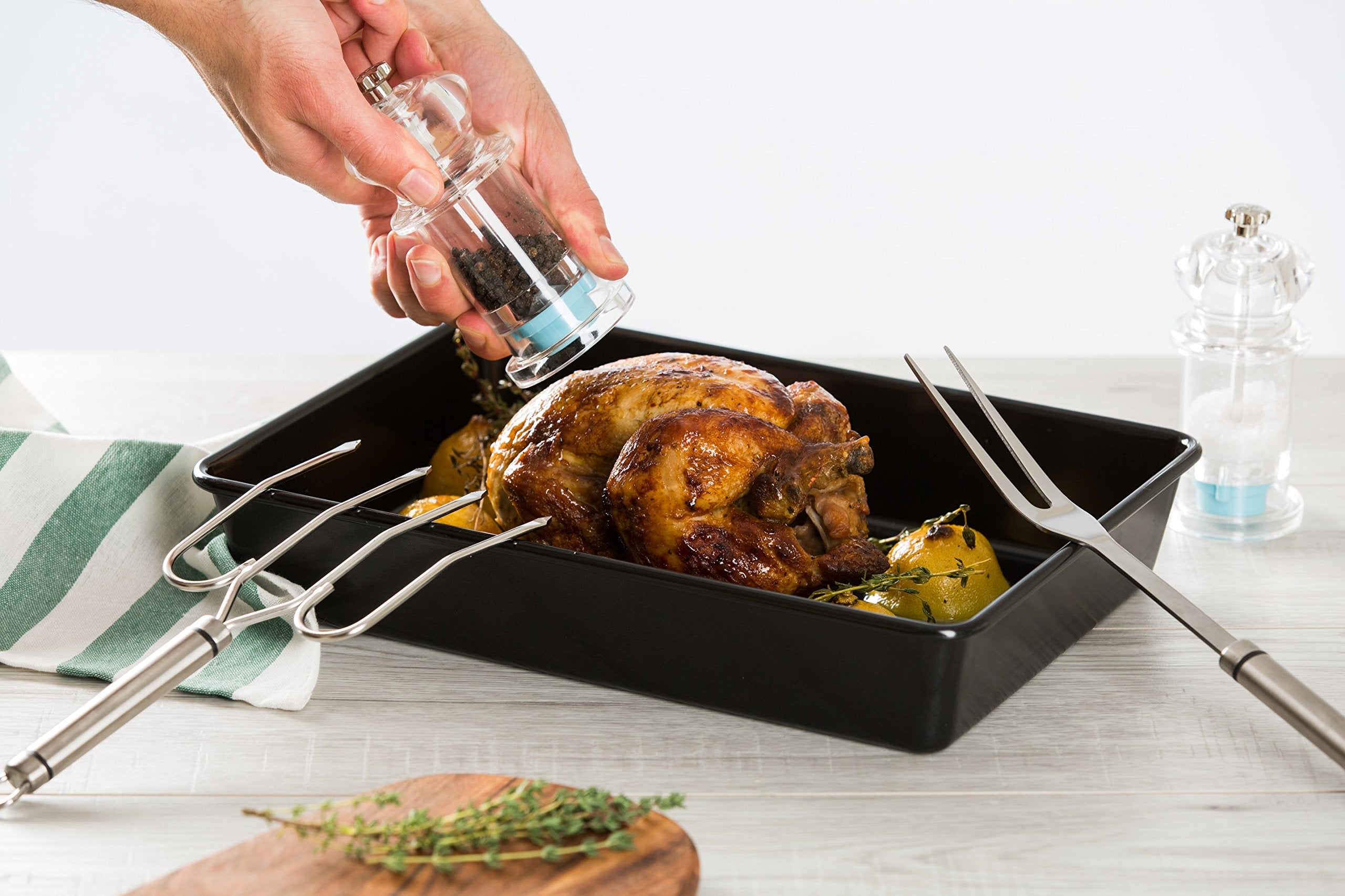 Tala Non Stick Large 13.5'' Roaster, Black