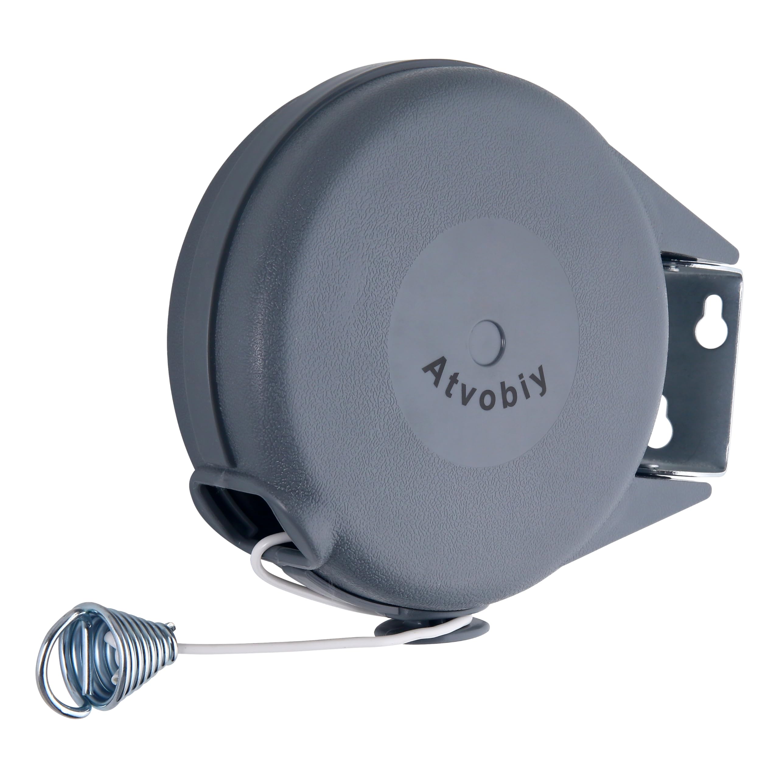 Atvobiy Retractable Clothesline Outdoor Heavy Duty Clothes Line Retracting Indoors For Drying Clothes Portable Clothesline 40 Fe