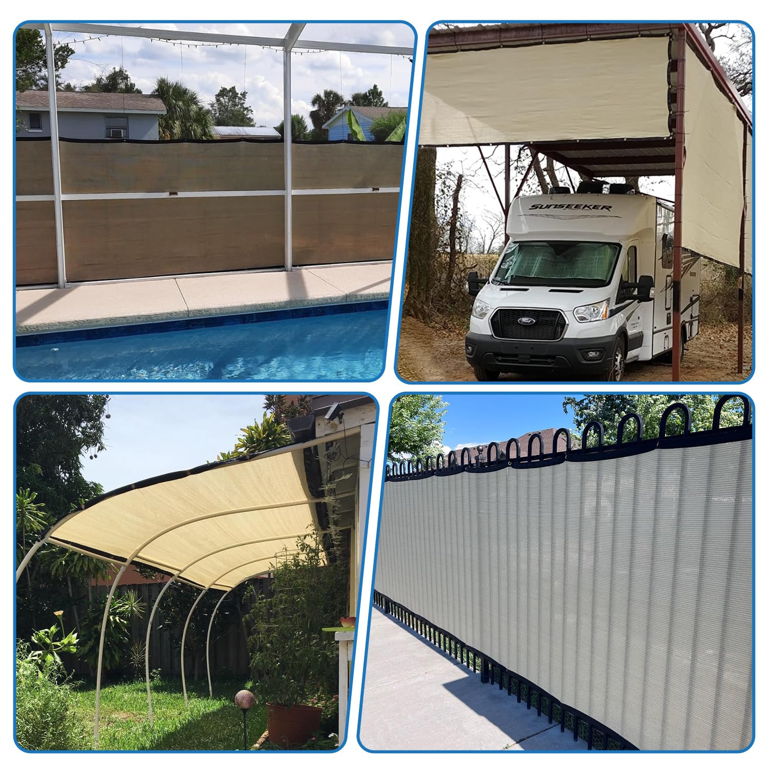 Tang Sunshades Depot Privacy Fence Screen Green 5 X 29 Heavy Duty Commercial Windscreen Residential Fence Netting Fence Cover 15
