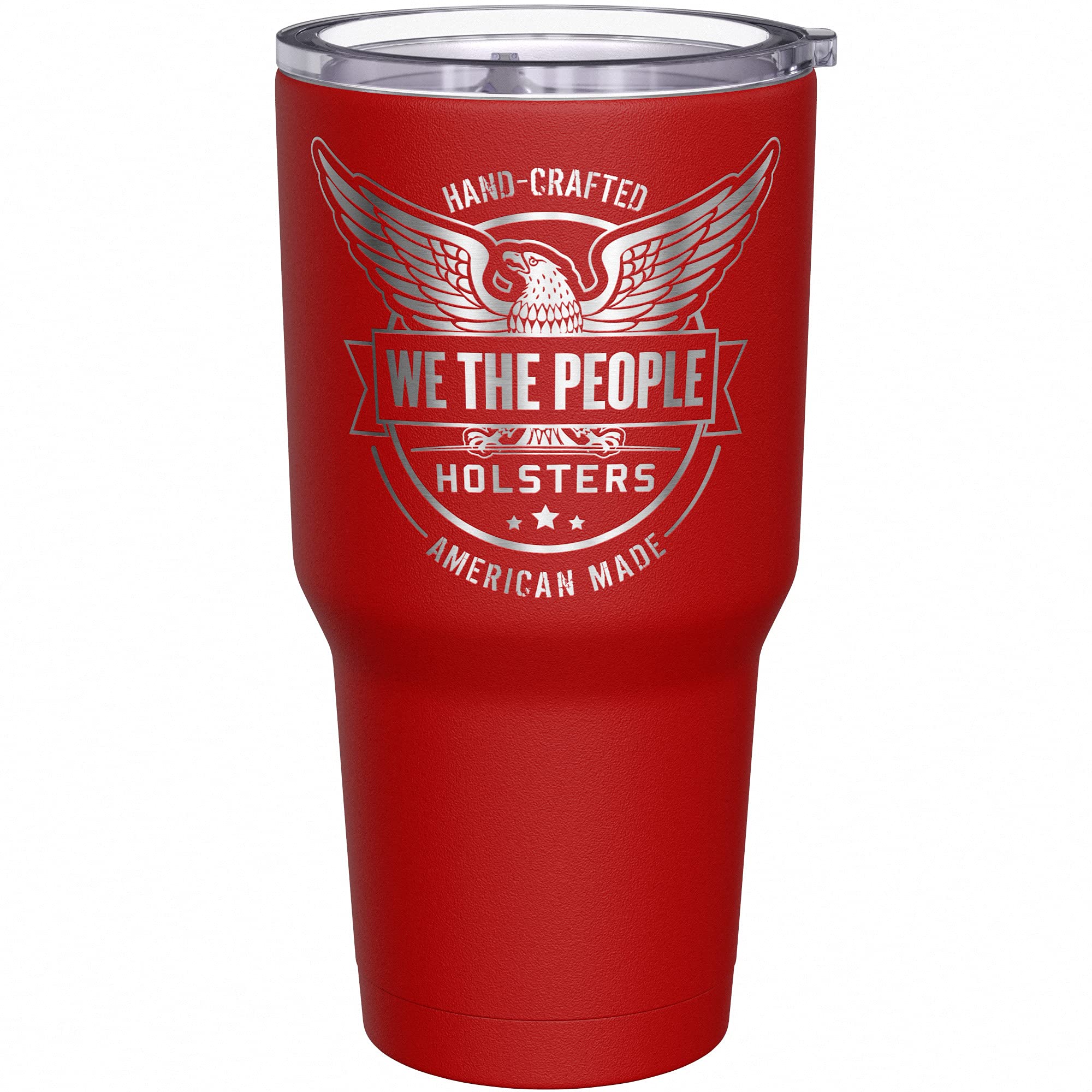 We The People Holsters - WTP Holsters Logo - Betsy Ross Flag - Betsy Ross Mug - American Flag Coffee Travel Mug - American Flag Tumbler - Double Insulated Tumbler - 30 oz
