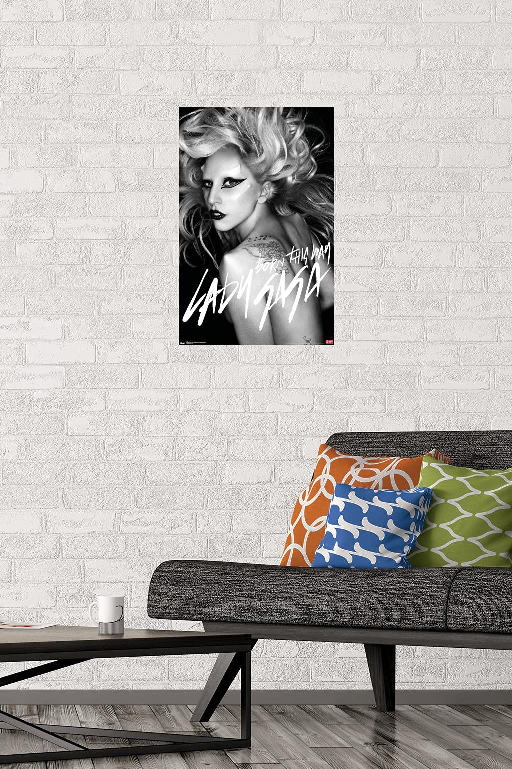 Trends International Lady Gaga - Born This Way Wall Poster, 14.725'' X 22.375'', Premium Unframed Version