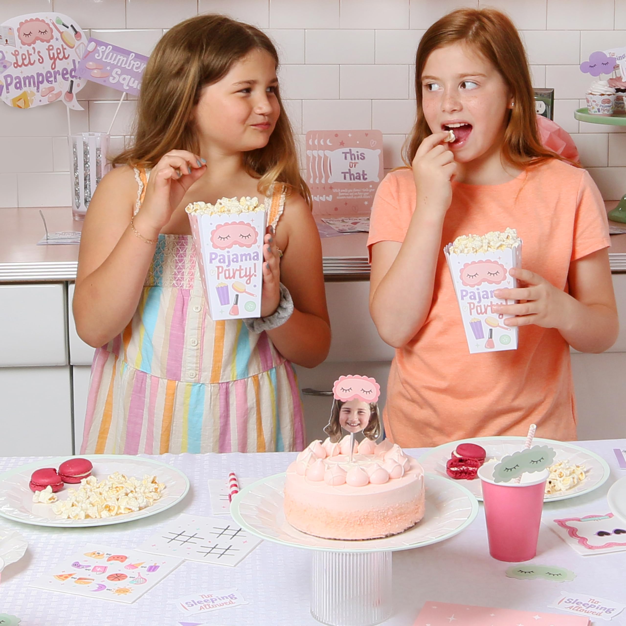 Big Dot Of Happiness Pajama Slumber Party - Sleepover Favor Boxes