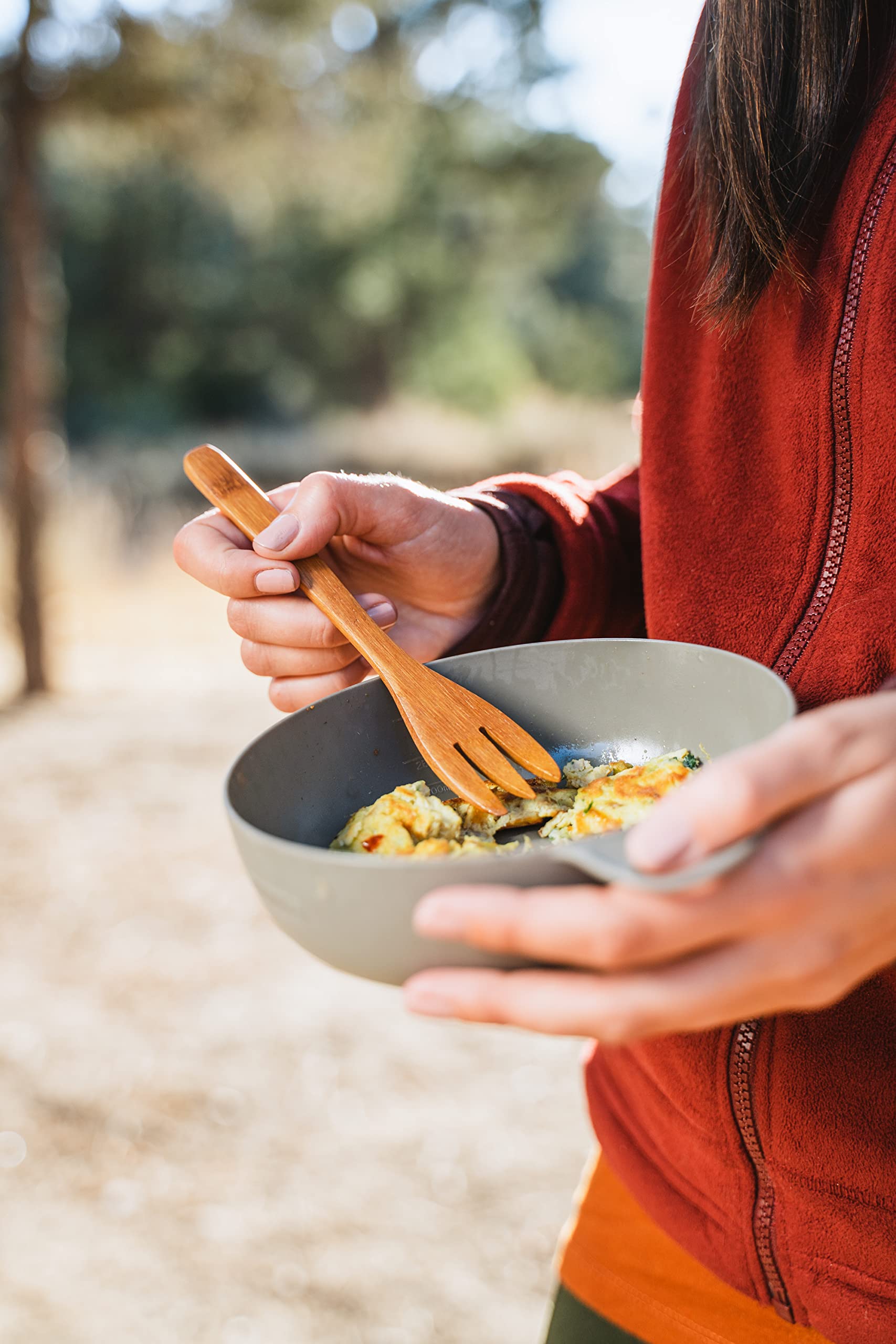 To Go Ware Bamboo Reusable Forks | No Bpa Or Phthalates | Dishwasher-Safe | Nonstick Surface Safe | Made From Durable, Sustainab