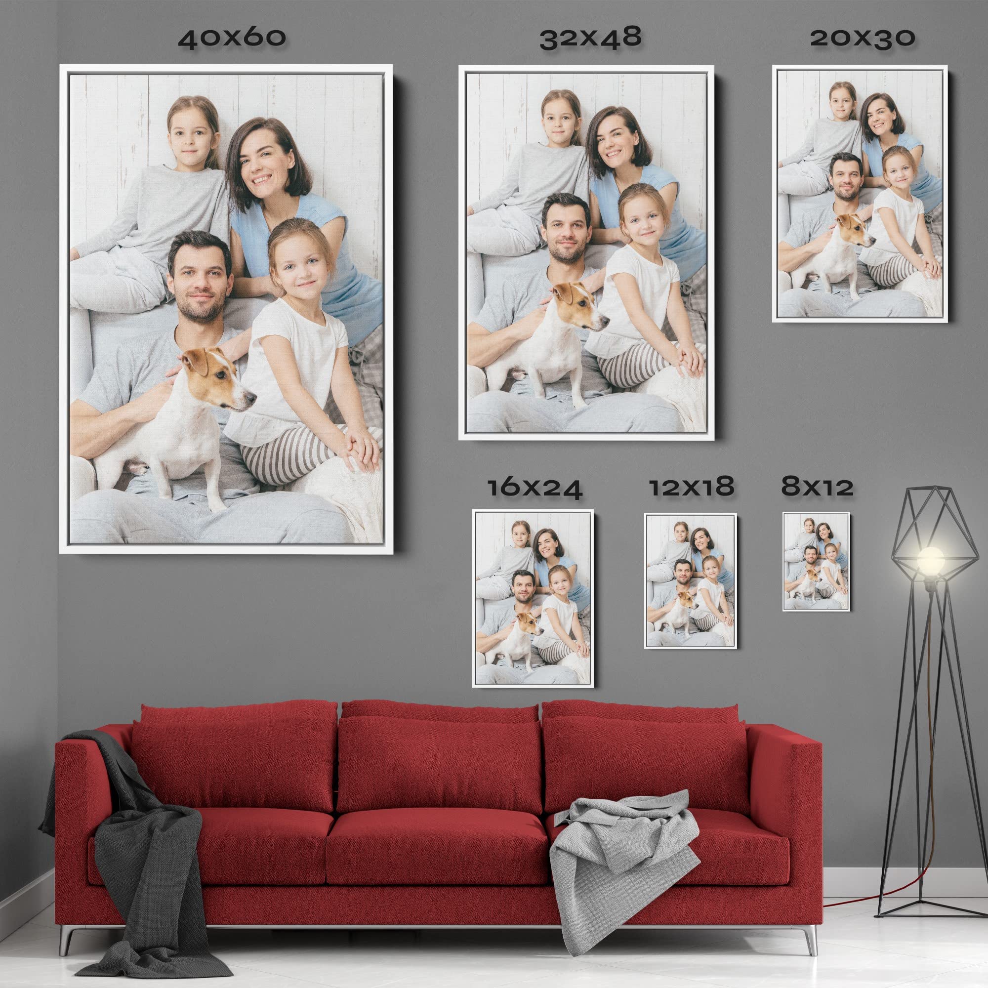 Americaneyez Made In The Usa | Custom Canvas Prints With Your Photos | Personalized Canvas Pictures | Custom Photo Gifts Canvas