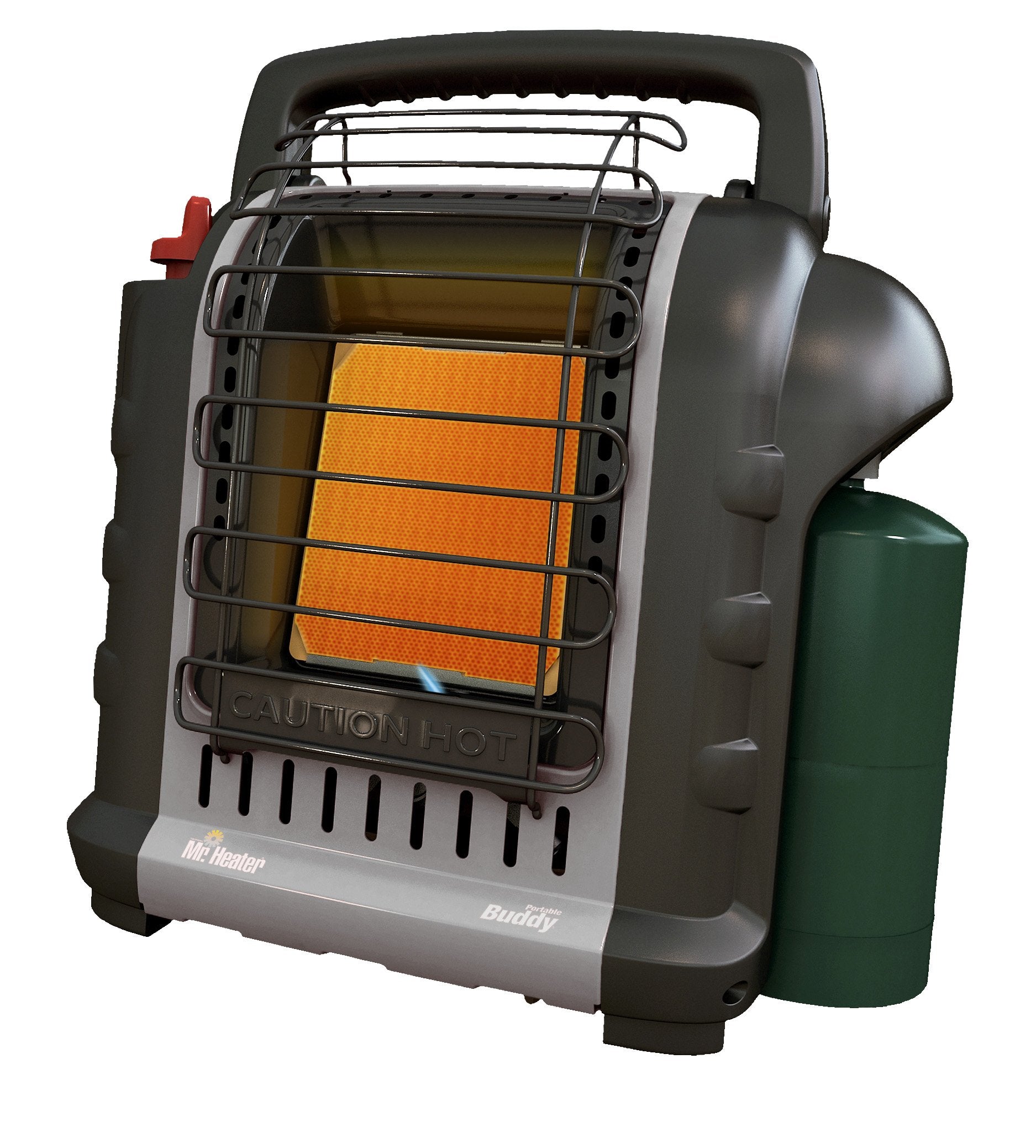 Mr. Heater F232017 Mh9Bxrv Buddy Grey Indoor-Safe Portable Rv Radiant Heater (4,000-9,000-Btu)