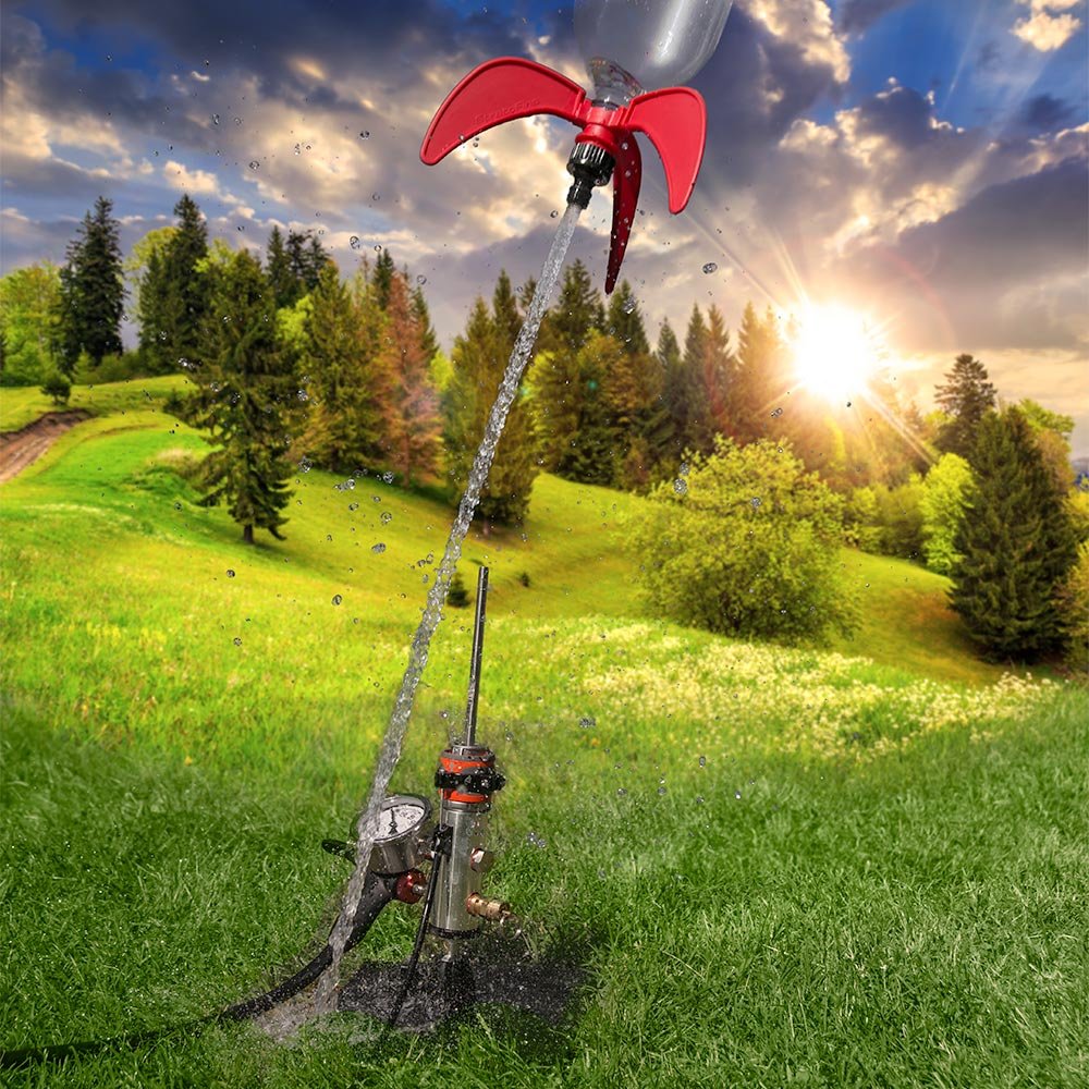 Stratofins Screw-On Water Rocket Fins - Compatible With 2 Liter Bottles Or Smaller