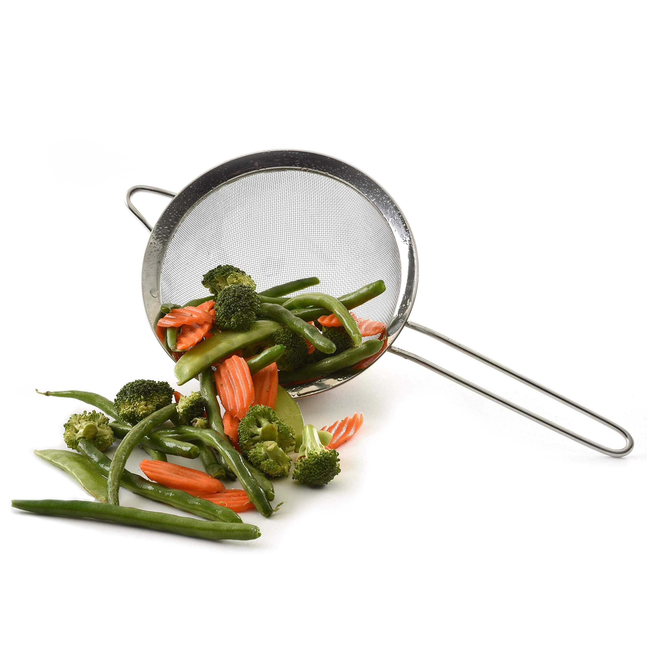 Norpro Stainless Steel Strainer, 6-Inch, Silver