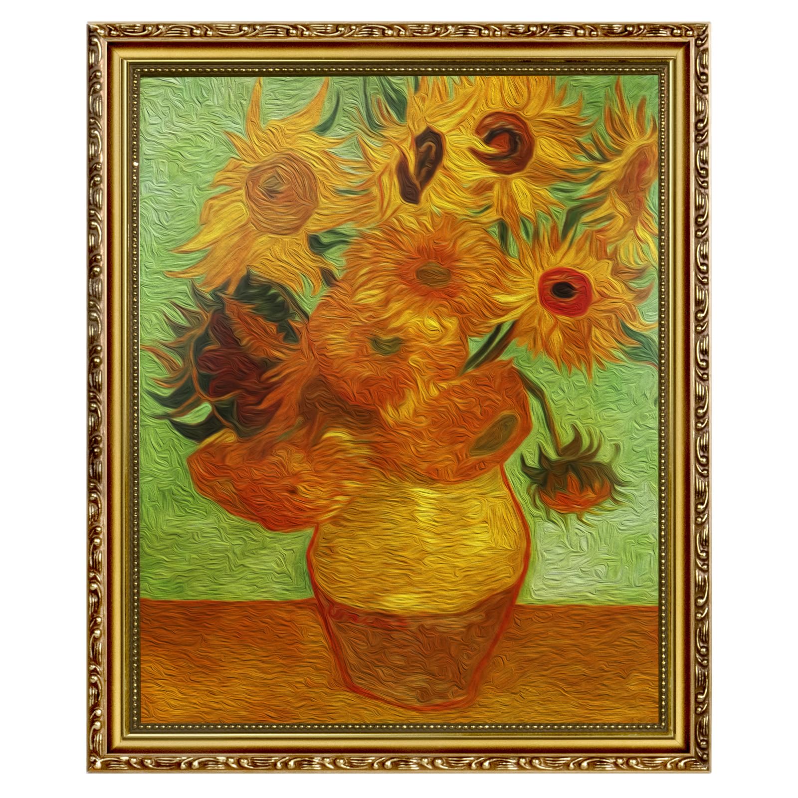 FJXMFRAME Gold 11x14 Picture Frame Vintage Wood Baroque Design for Wall Hanging, Antique Ornate Photo Frame Fits 8x10 with Mat f