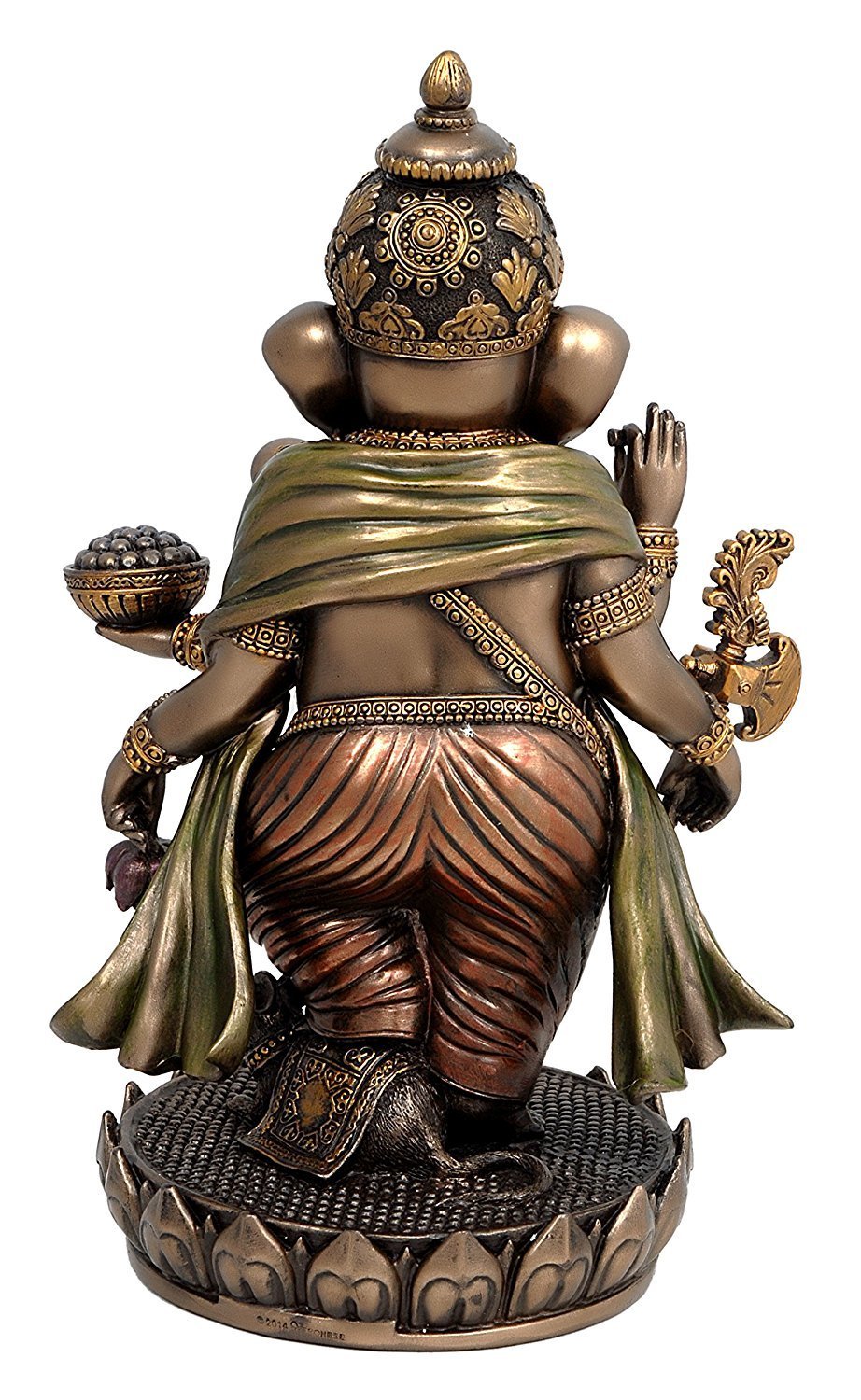 Idol Collections 8 Inches Lord Ganesh In Bonded Bronze