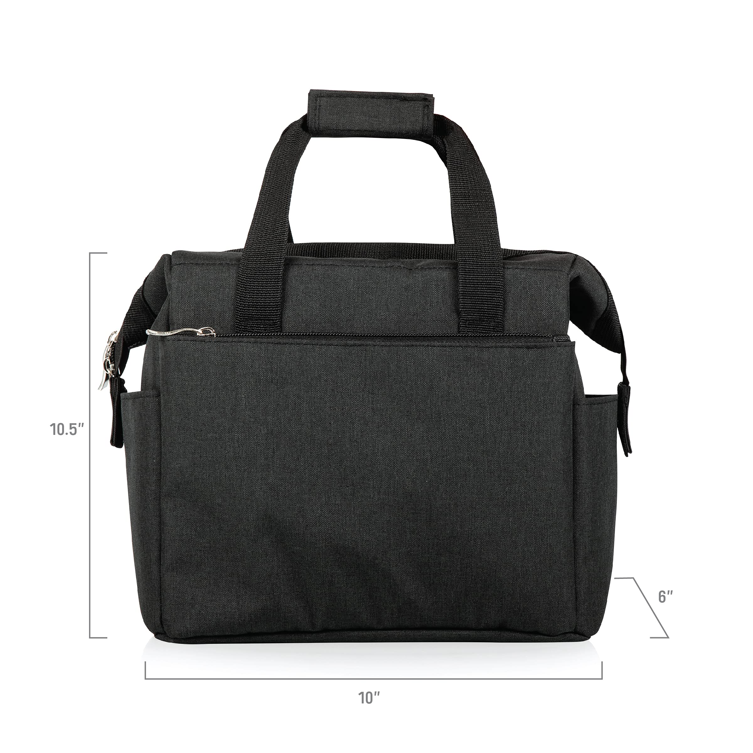 Picnic Time Coca-Cola Unity Buy The World A Coke On The Go Lunch Bag, Soft Cooler Lunch Box, Insulated Lunch Bag, (Black)