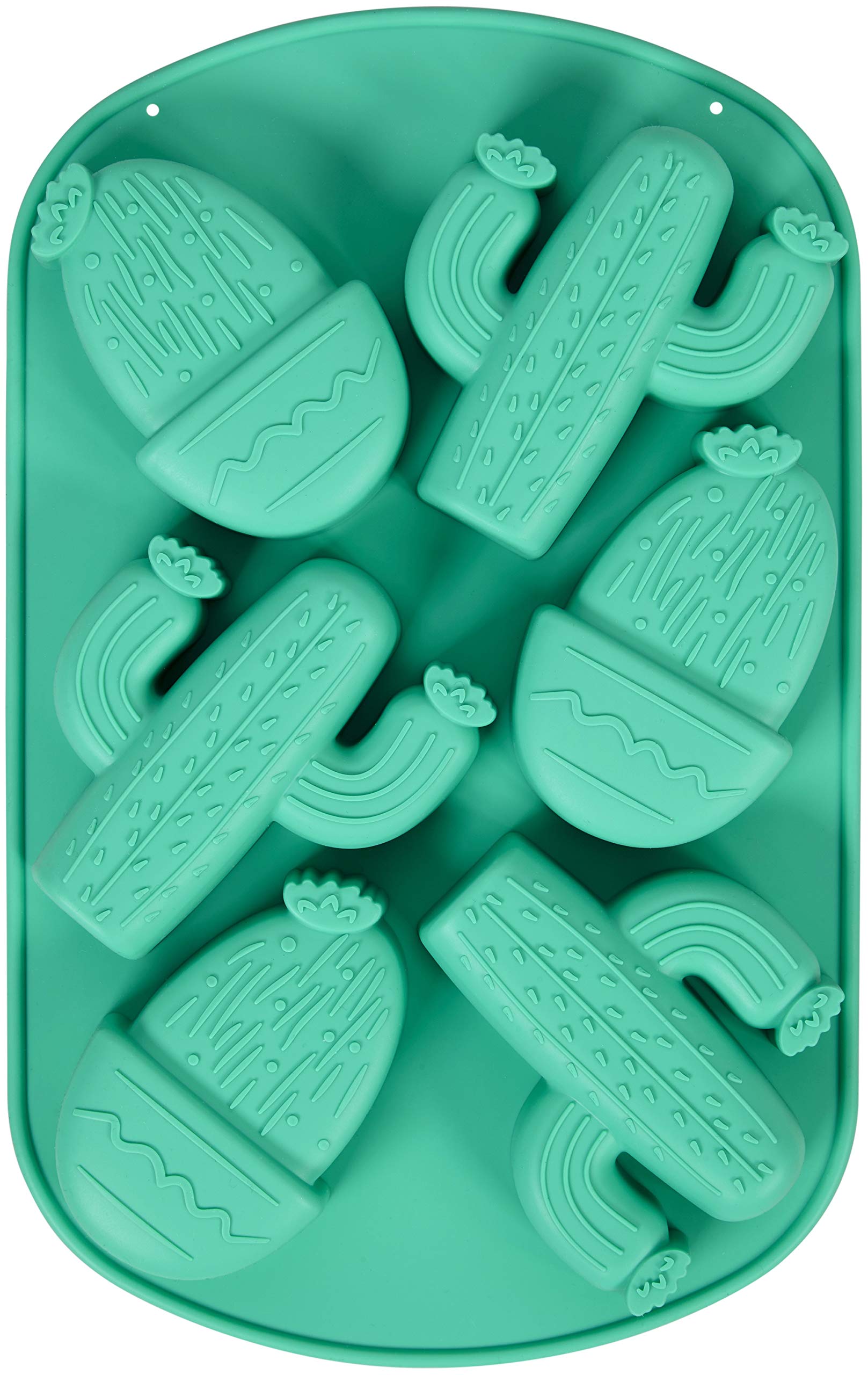Wilton Silicone Mold 6 Cav Prt, Cactus Party, 6 Cavity