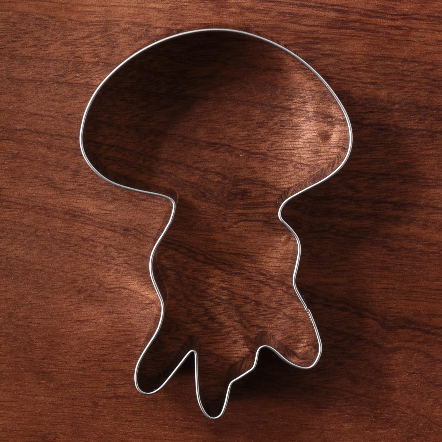 Liliao Jellyfish Cookie Cutter, 2.7'' Wide X 4'' Tall X 1'' Deep, Stainless Steel