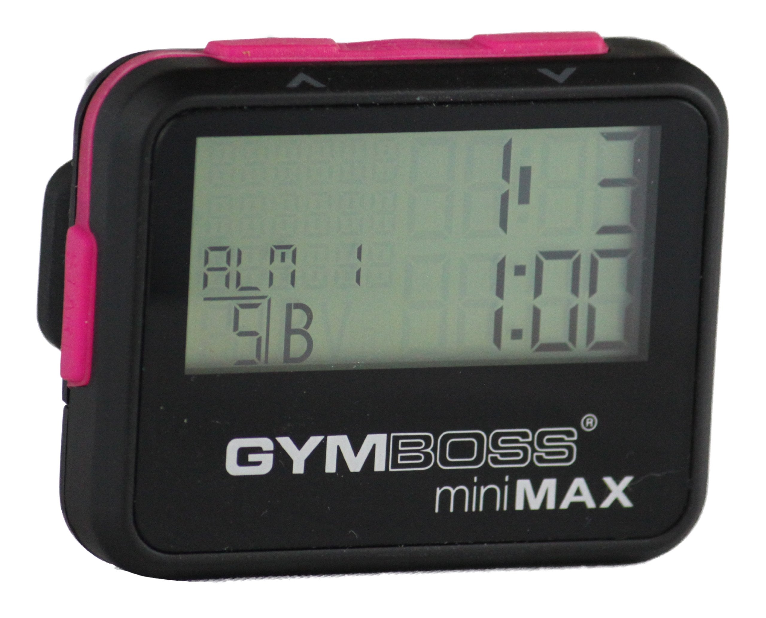 Gymboss Minimax Interval Timer And Stopwatch - Blackpink Softcoat