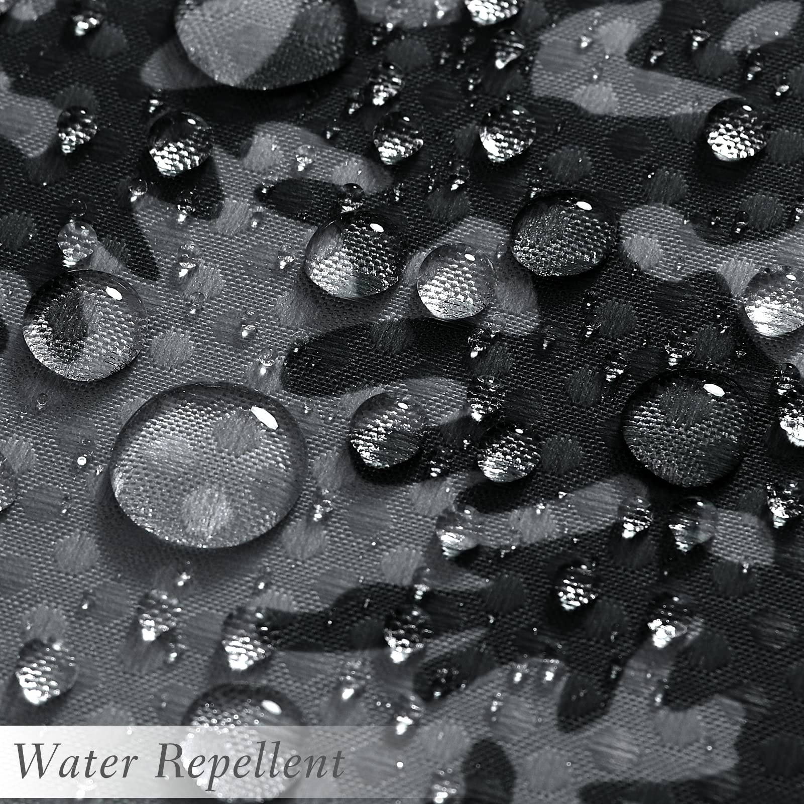 Hokibero Black And White Forest Bathroom Shower Curtain Set Mountain Nature Tree Plant Black And Gray Waffle Fabric Bath Curtain