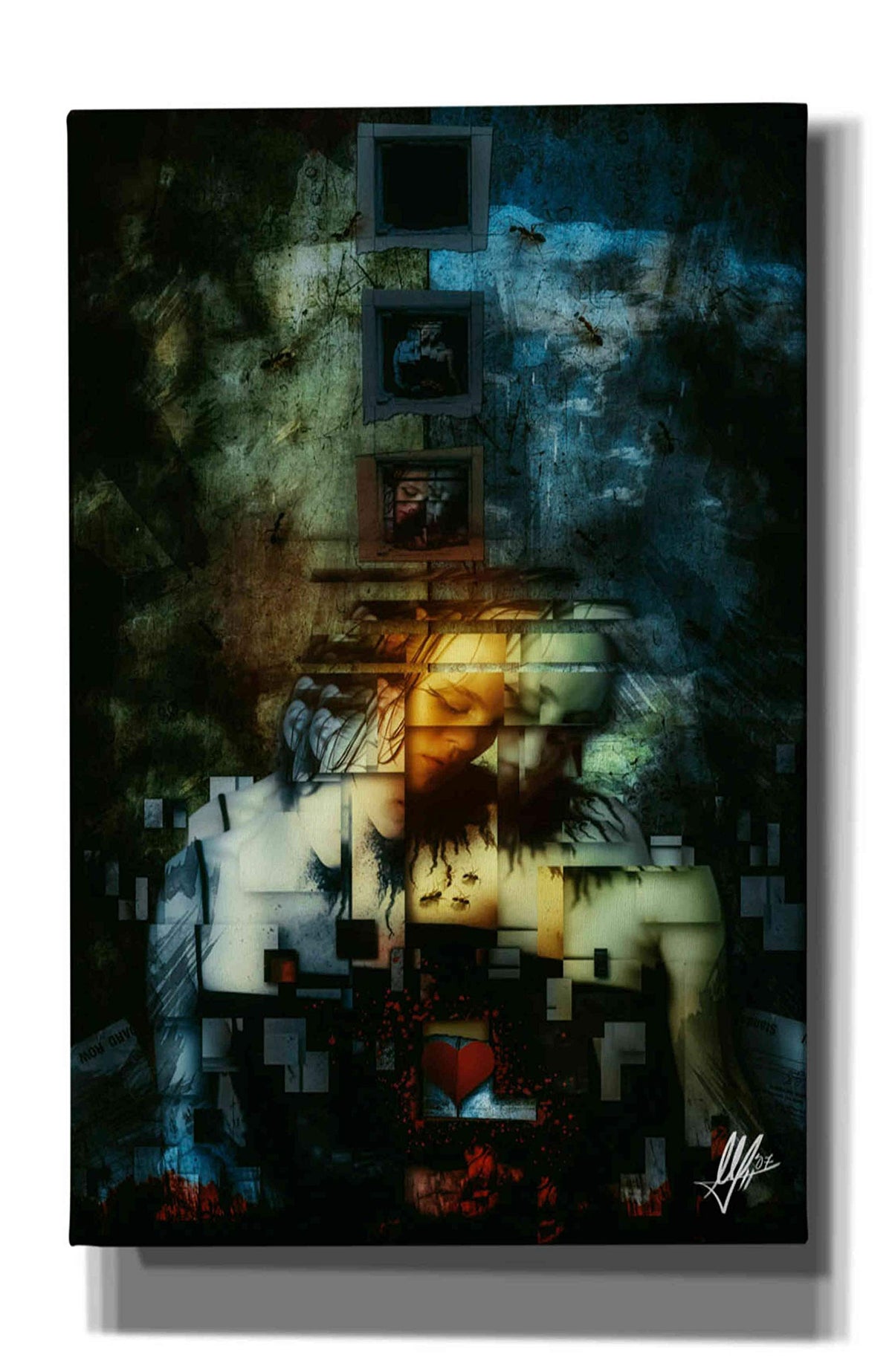Cortesi Home 'Divided' By Mario Sanchez Nevado, Canvas Wall Art, 26''X40''