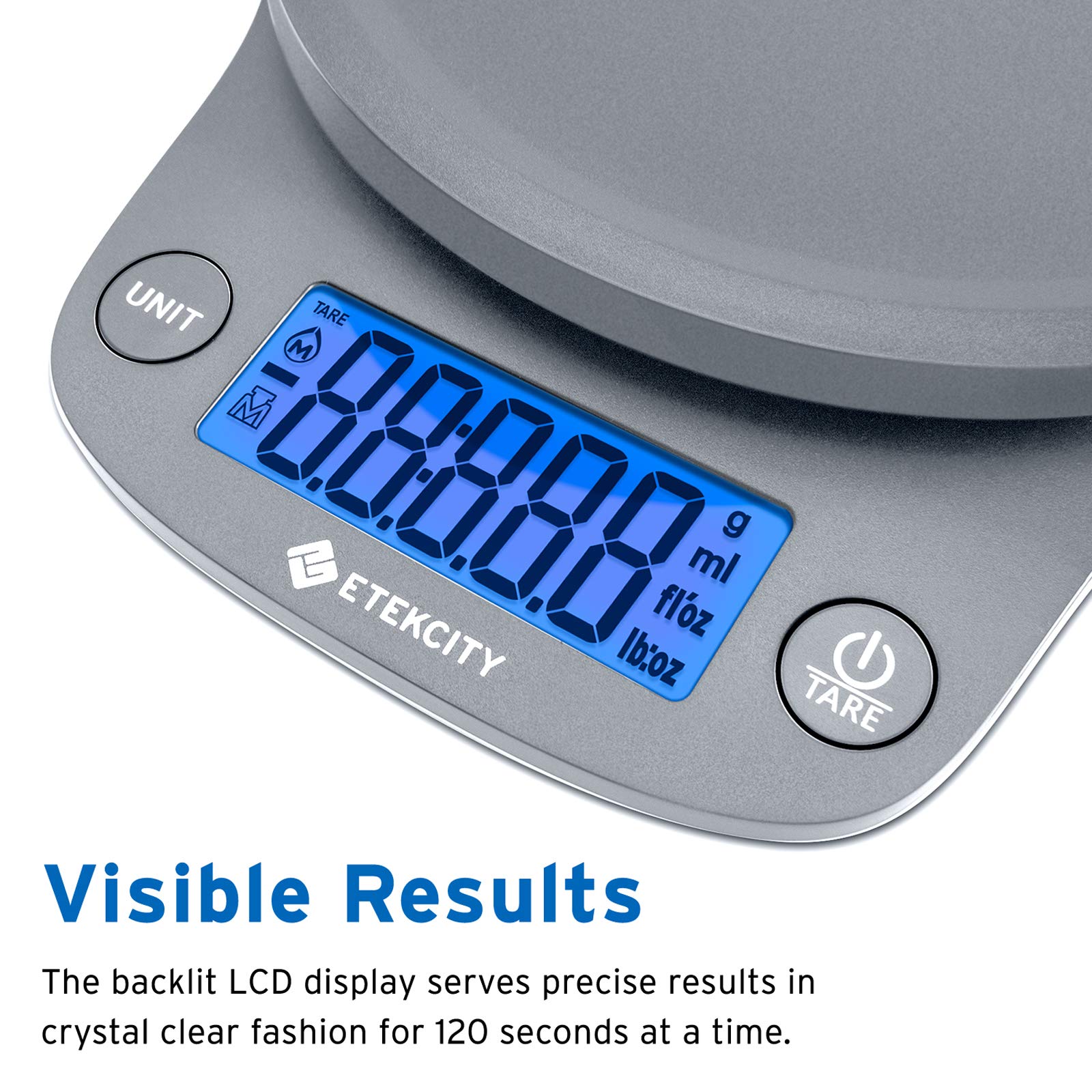 Etekcity 0.1G Food Kitchen Scale, Digital Ounces And Grams For Cooking, Baking, Meal Prep, Dieting, And Weight Loss, 11Lb/5Kg, G