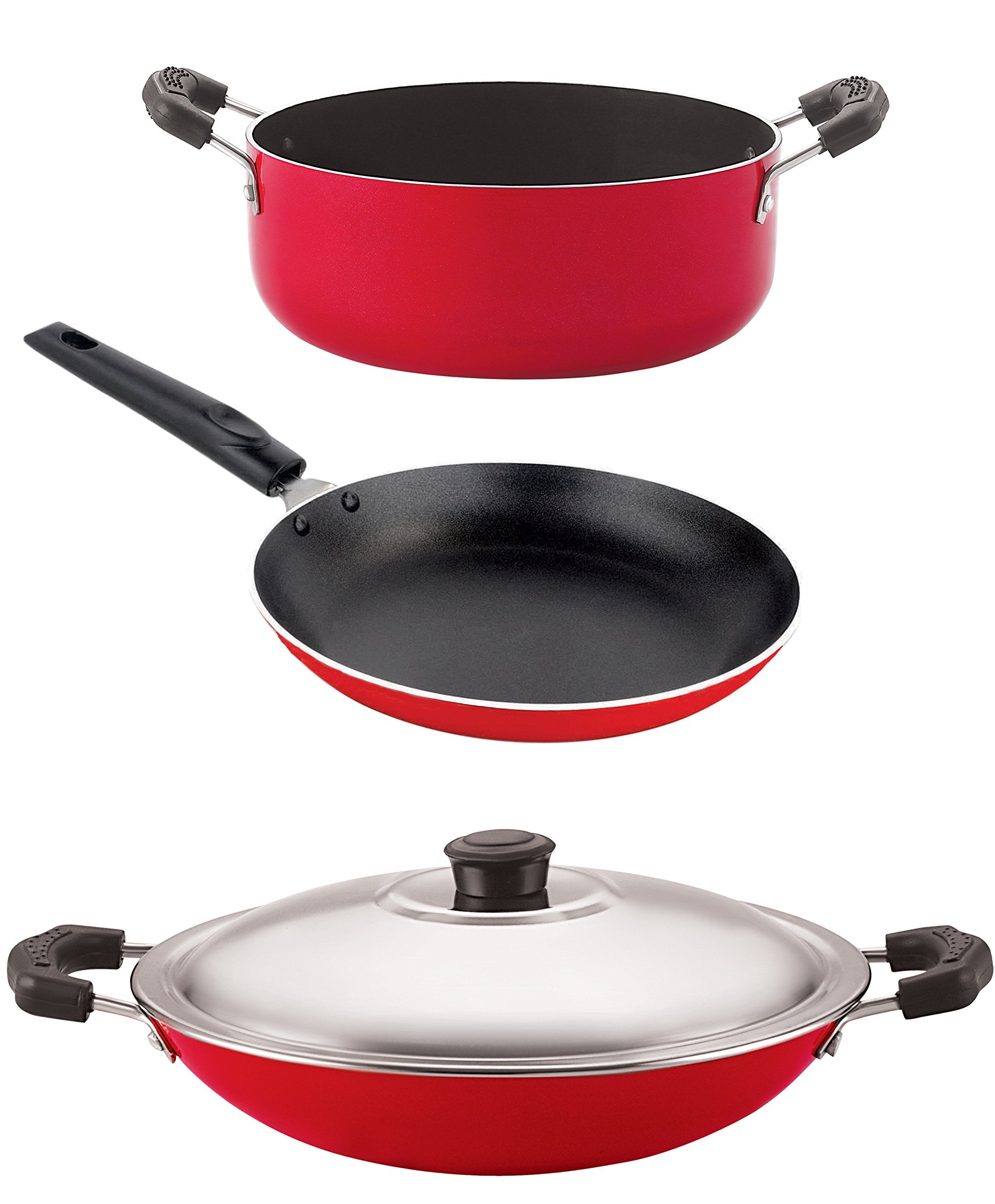 Nirlon NonStick Pfoa Free Aluminium Healthy Kitchenware Combo Gift Set