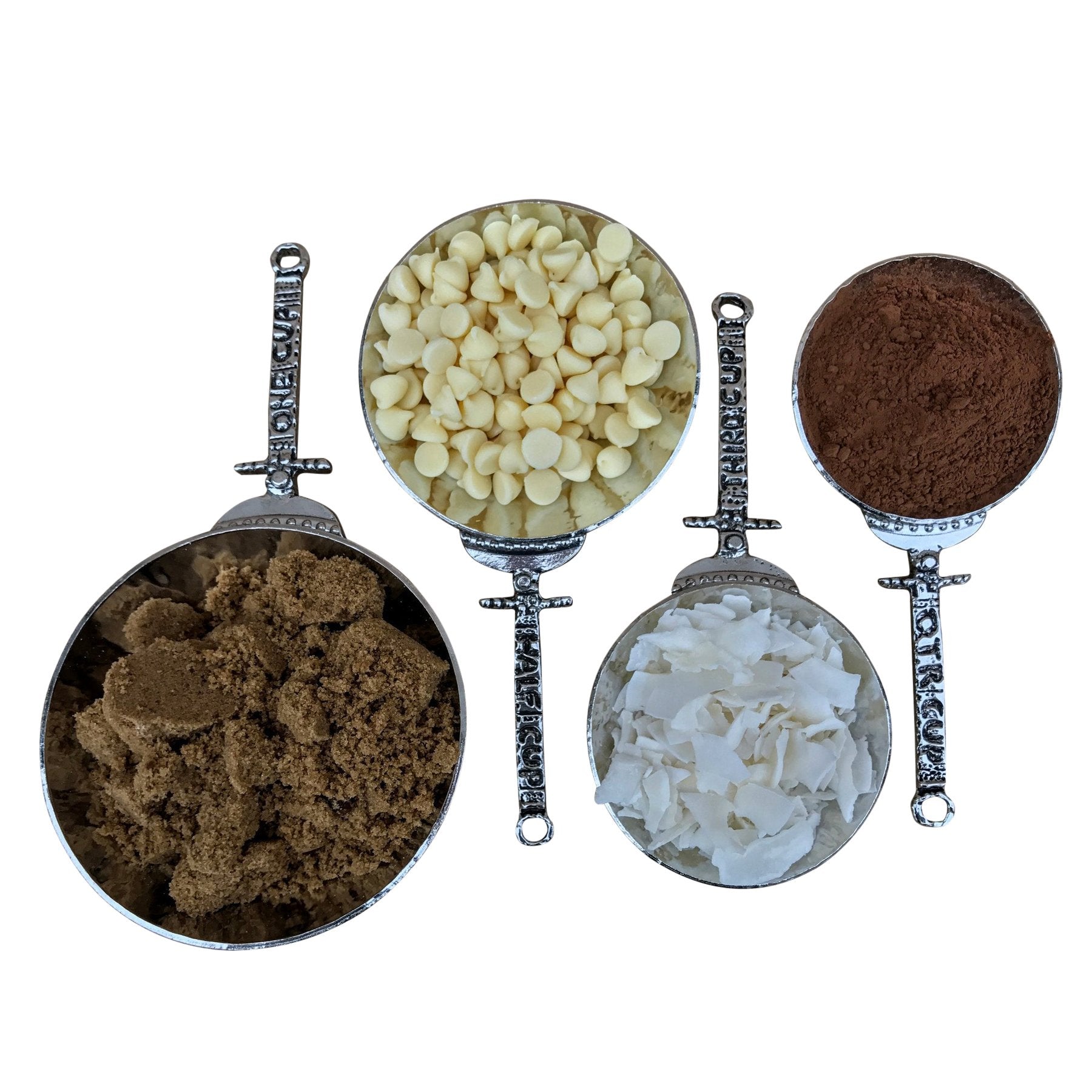 Crosby & Taylor Celtic Pewter Measuring Cup Set