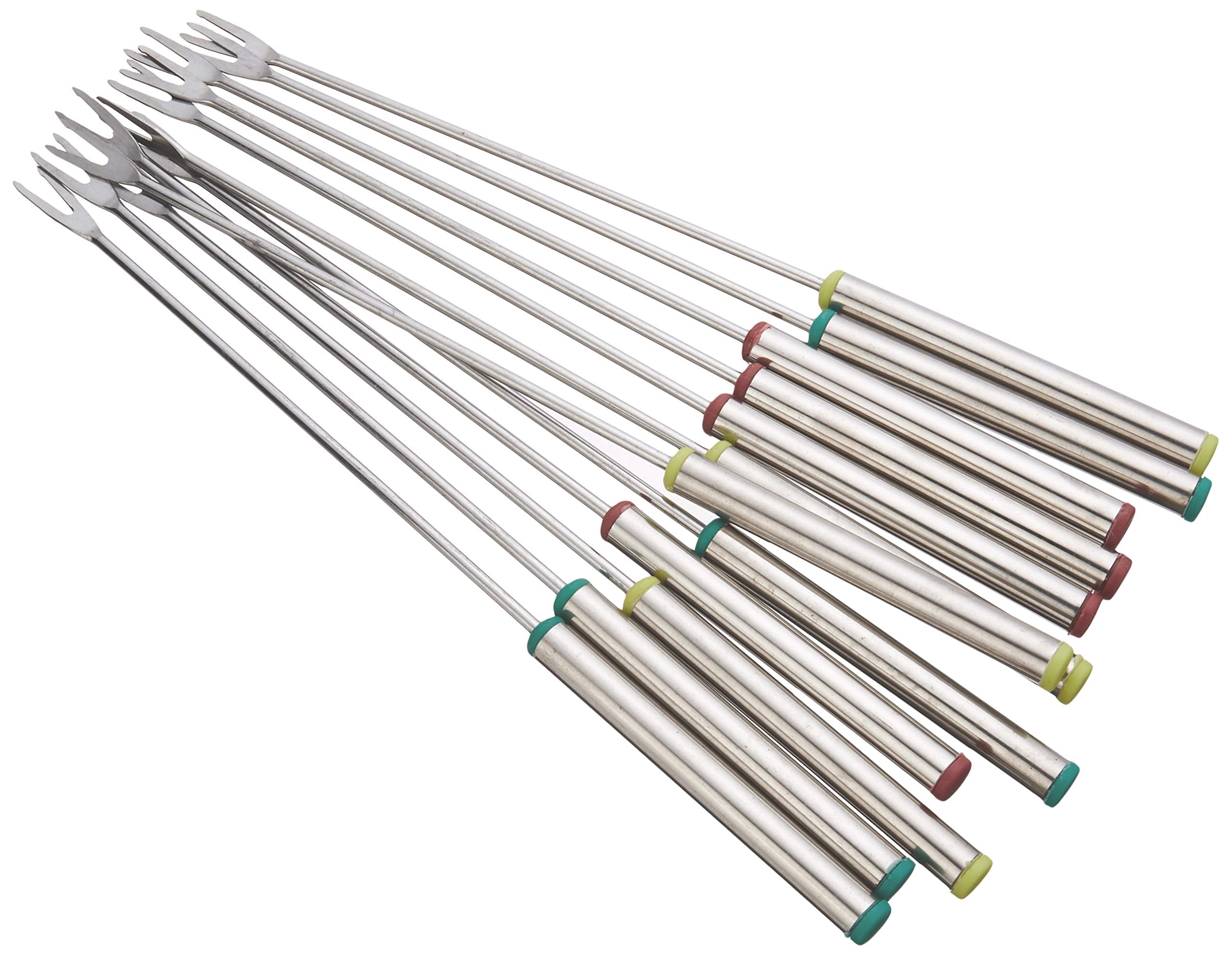 Fox Run Stainless Steel 9.5'' Fondue Forks, 9.25 X 0.5 X 0.5, Metallic