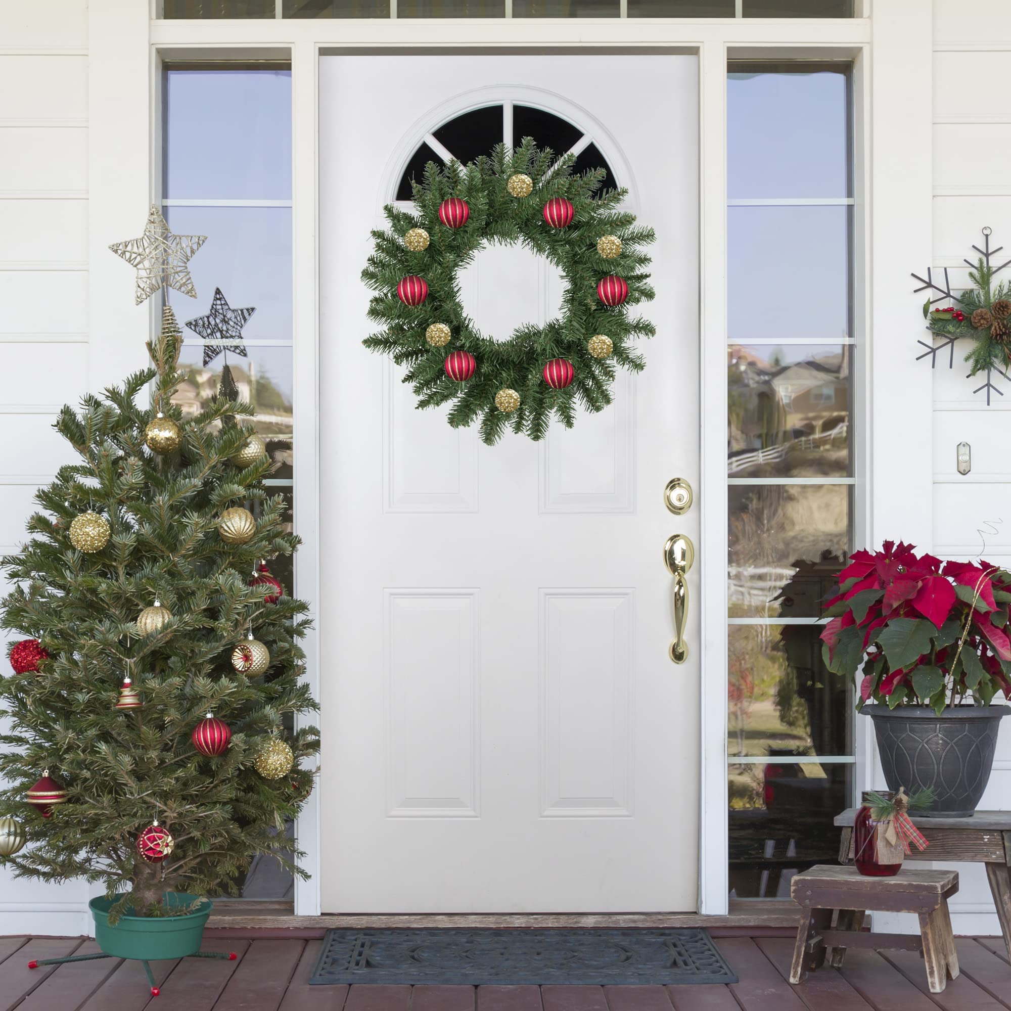 Winona Fir Artificial Christmas Wreath - 20 - Unlit