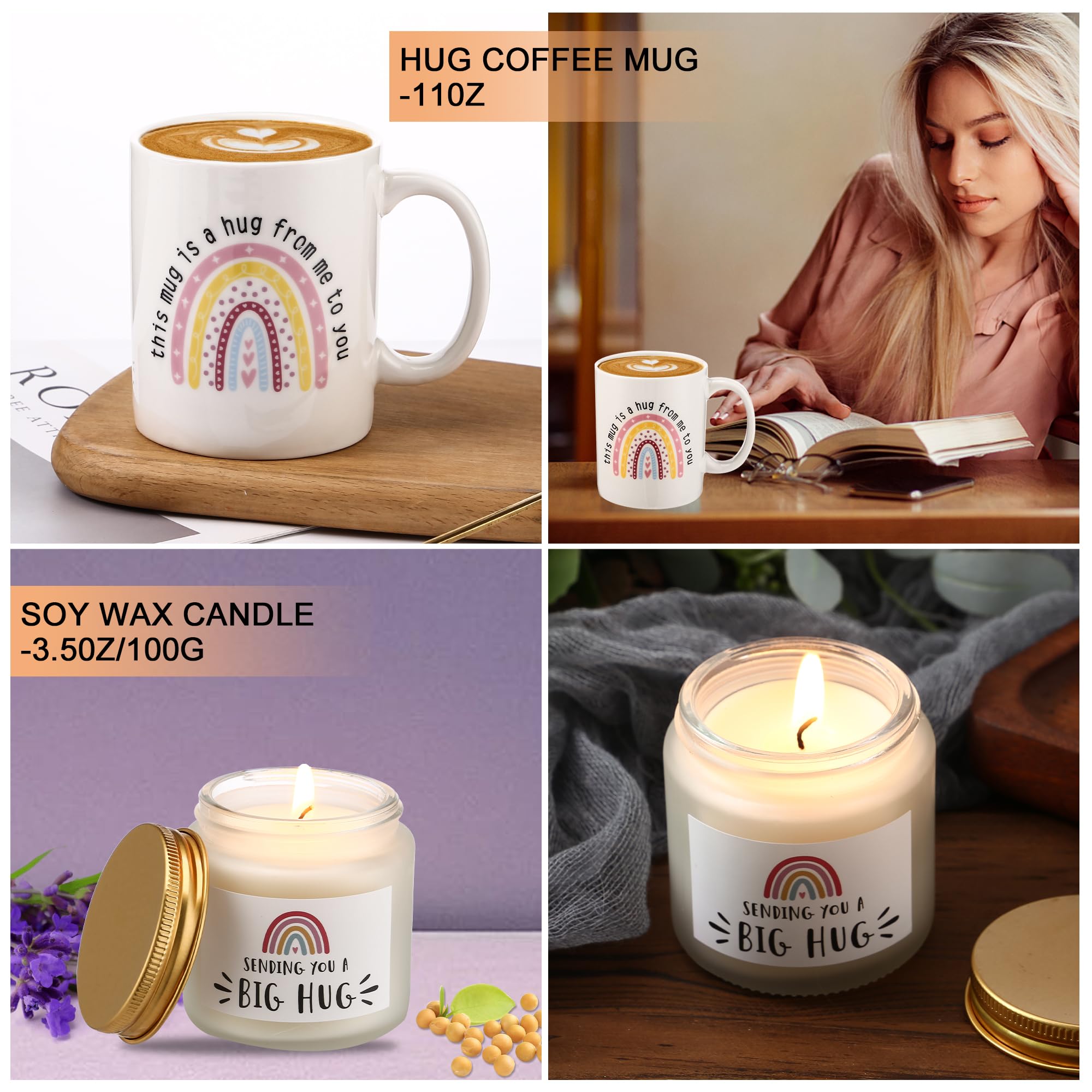 wangxitumug Get Well Soon Gifts for Women After Surgery,Gifts Basket for Women, Sick Care Package for Women, Encouragement Gift