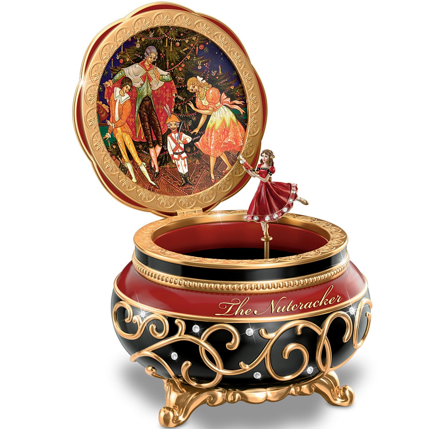 Music Box: Clara And The Nutcracker Heirloom Music Box