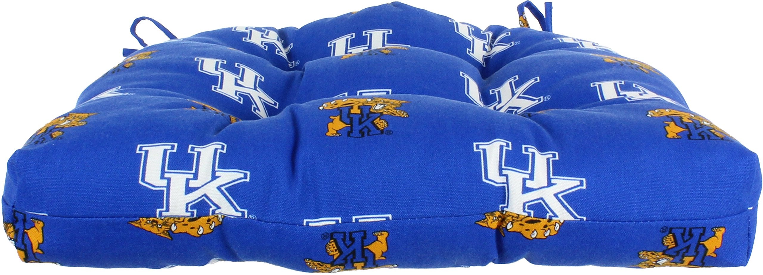 College Covers Comfyseat College Indoor/Outdoor Seat Patio D Cushion, 20'' X 20'', Kentucky Wildcats