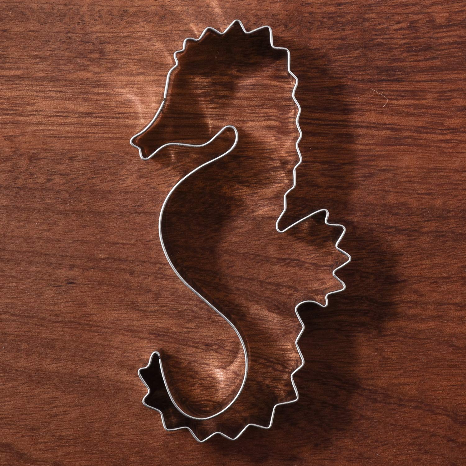 Liliao Seahorse Cookie Cutter - 2.5 X 4.4 Inches - Stainless Steel