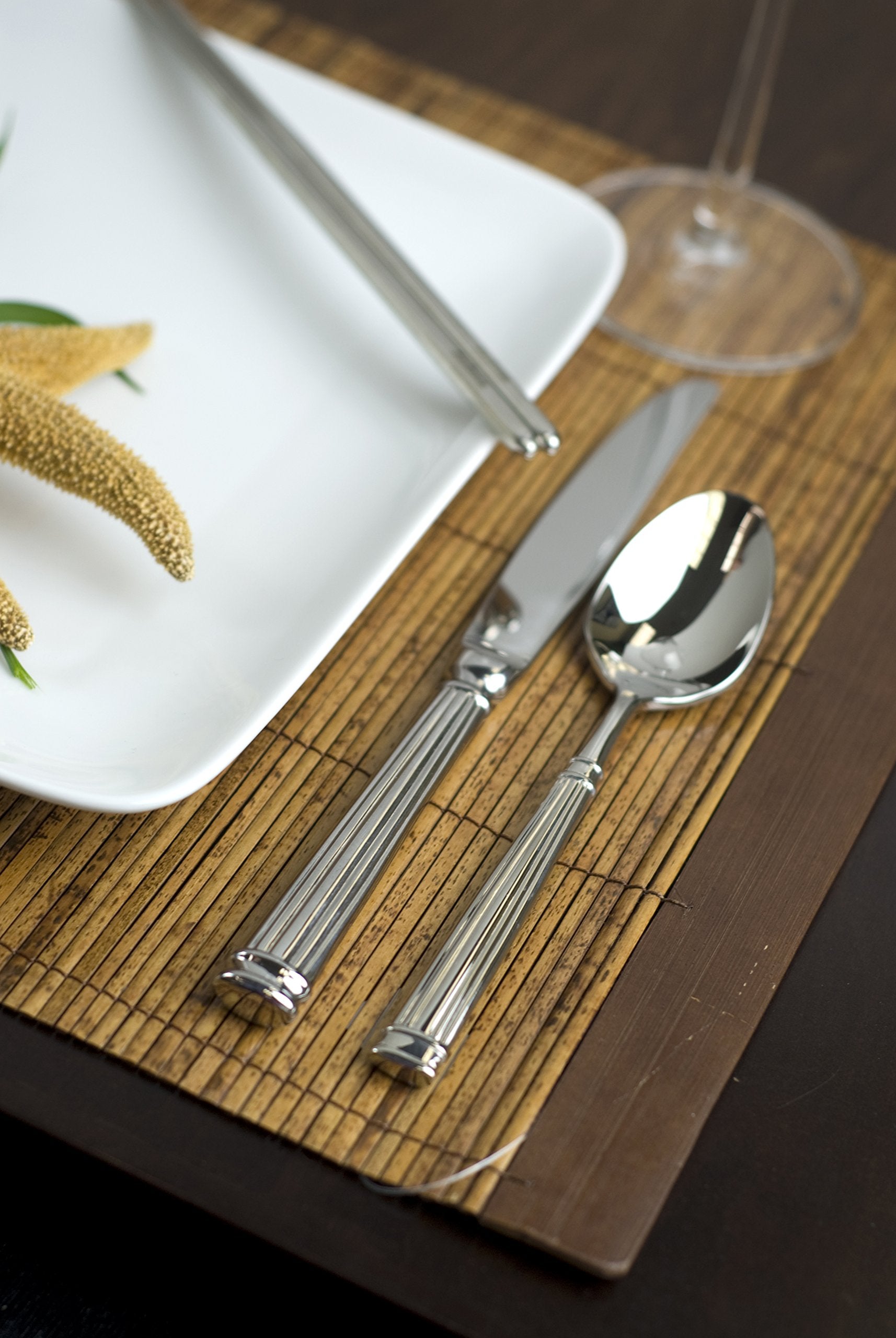 Fortessa Doria Stainless Steel 20 Piece Flatware Set