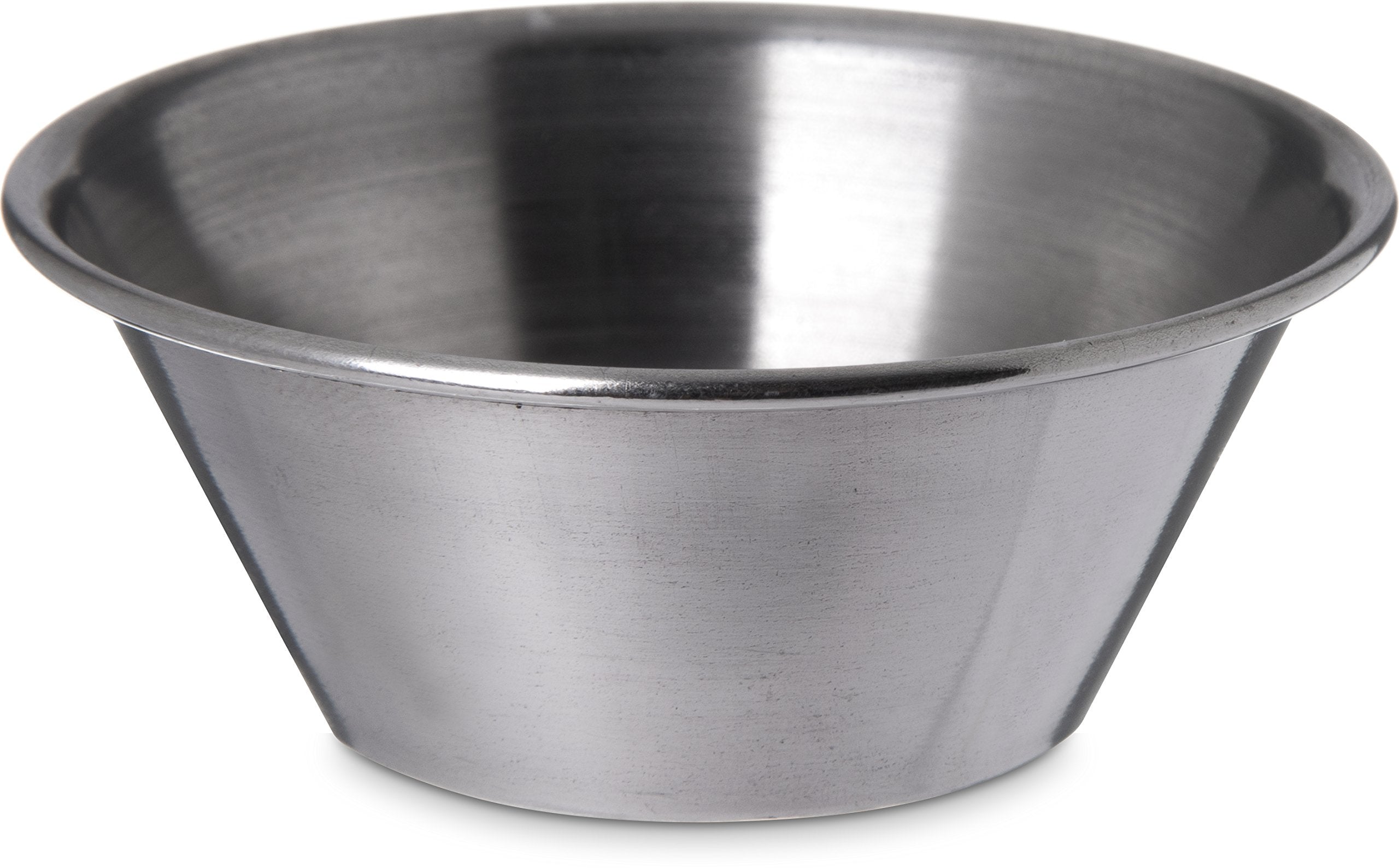 Carlisle FoodService Products Sauce Cup Sauce Bowl for Catering, Kitchen, Restaurant, Stainless Steel, 1.5 Ounces, Silver, (Pack