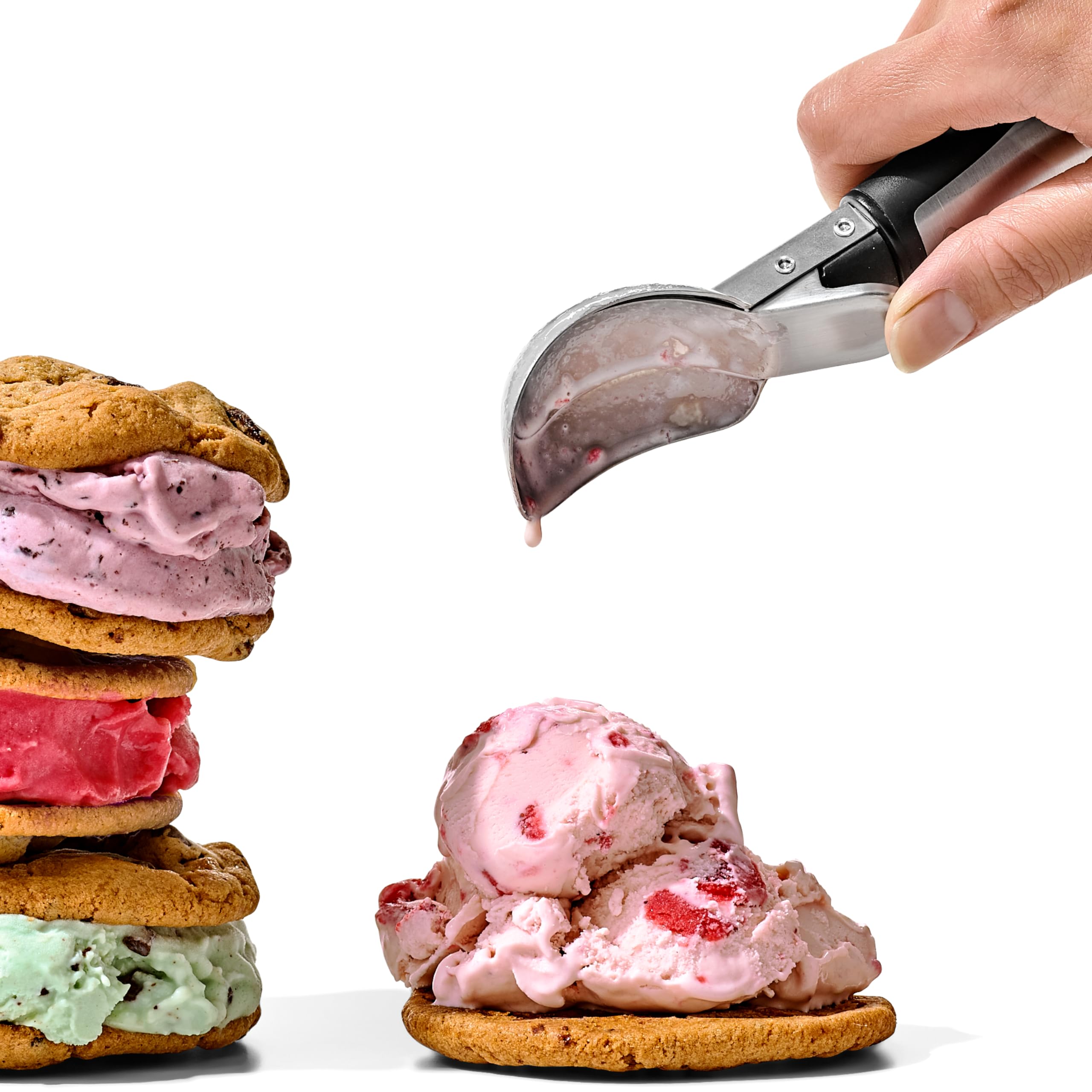 Oxo Steel Lever Ice Cream Scoop