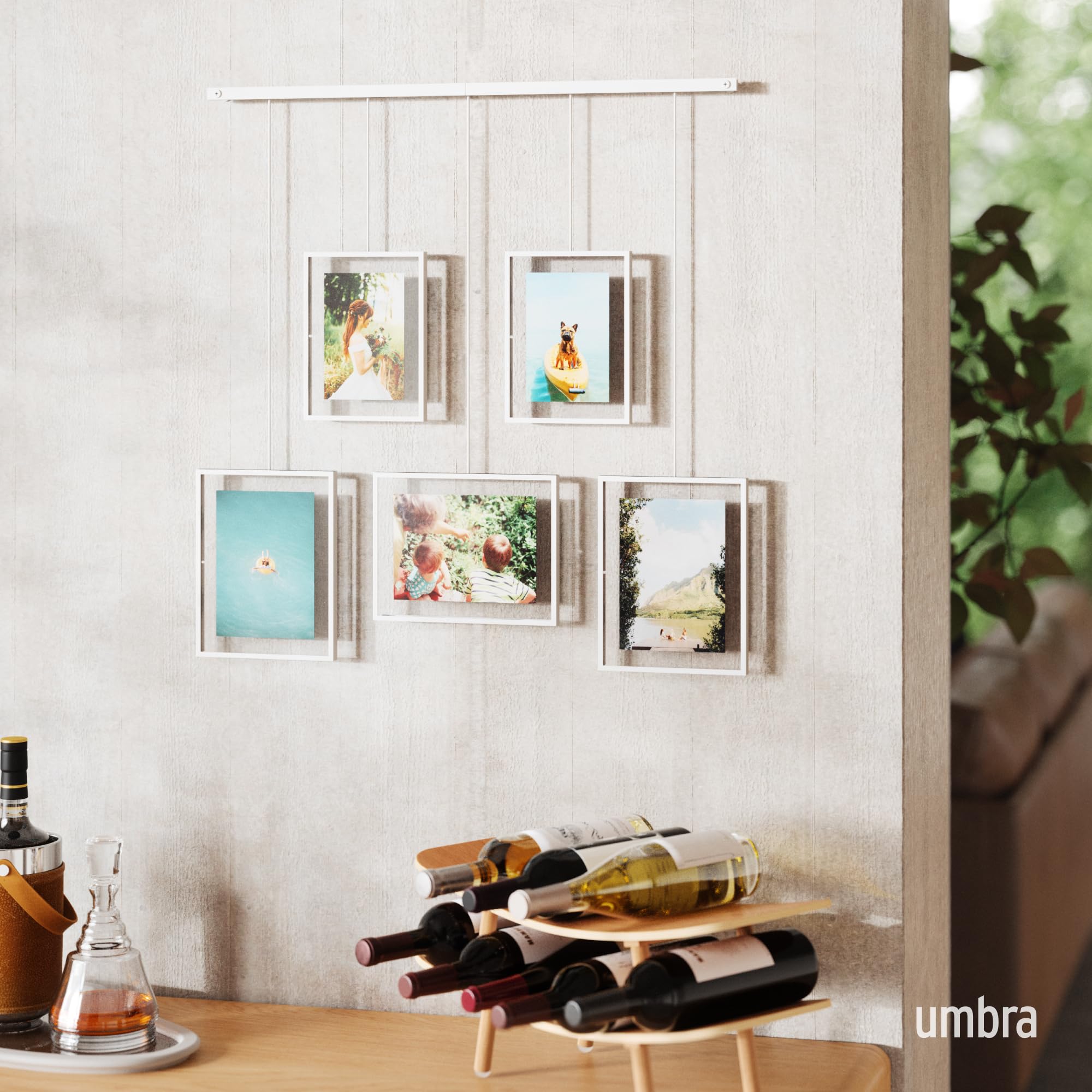 Umbra Exhibit Wall Picture Frames Set of 5