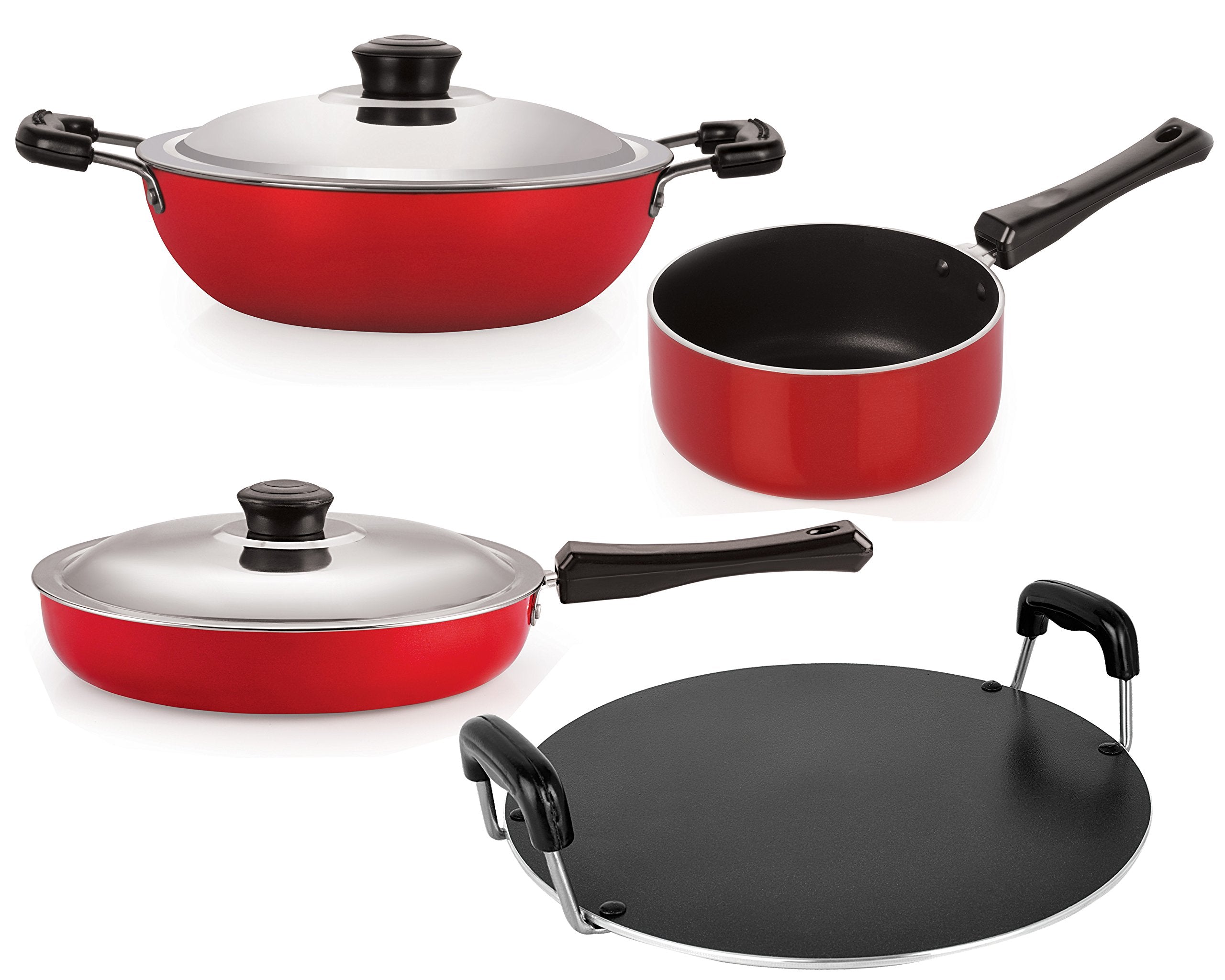 Nirlon NonStick Cookware Combo Set At Low Price