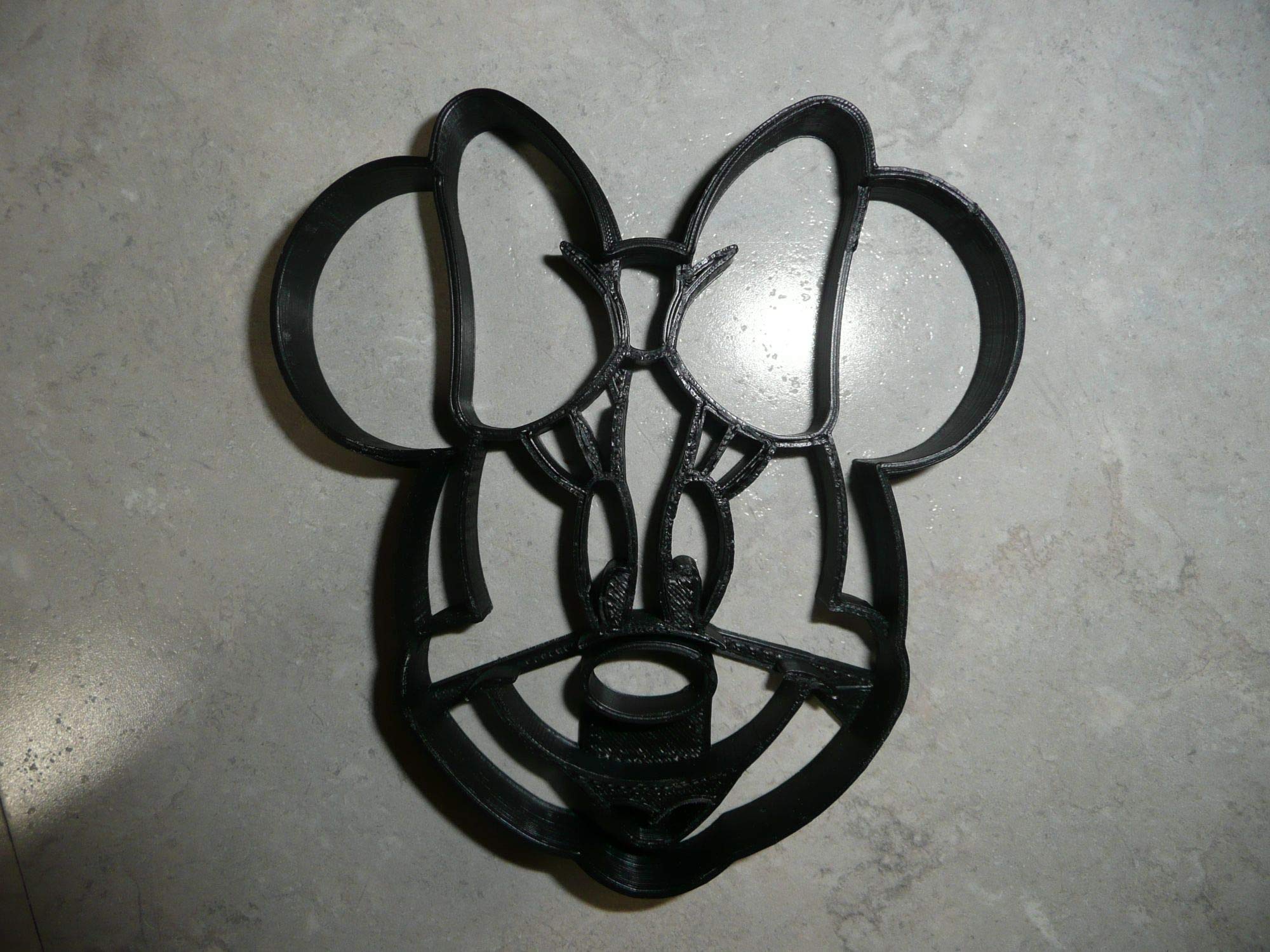 Themed Magical Mouse With Bow Detailed Face Cartoon Character Cookie Cutter Made In Usa Pr3025