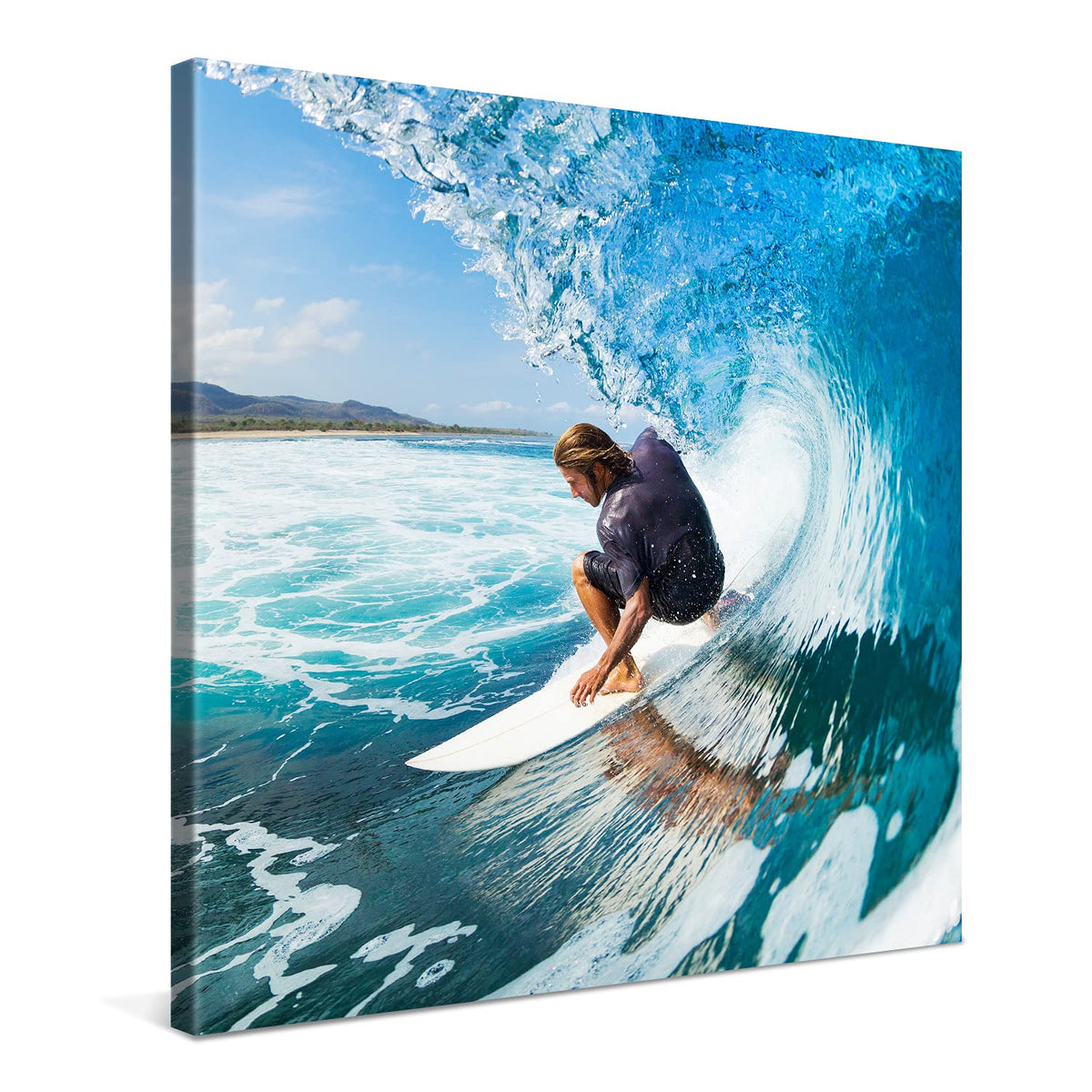 Picanova - Personalized Custom Canvas Prints 12X12 Inch - Canvas Prints With Your Photos - Personalized Canvas Wall Art - Photo
