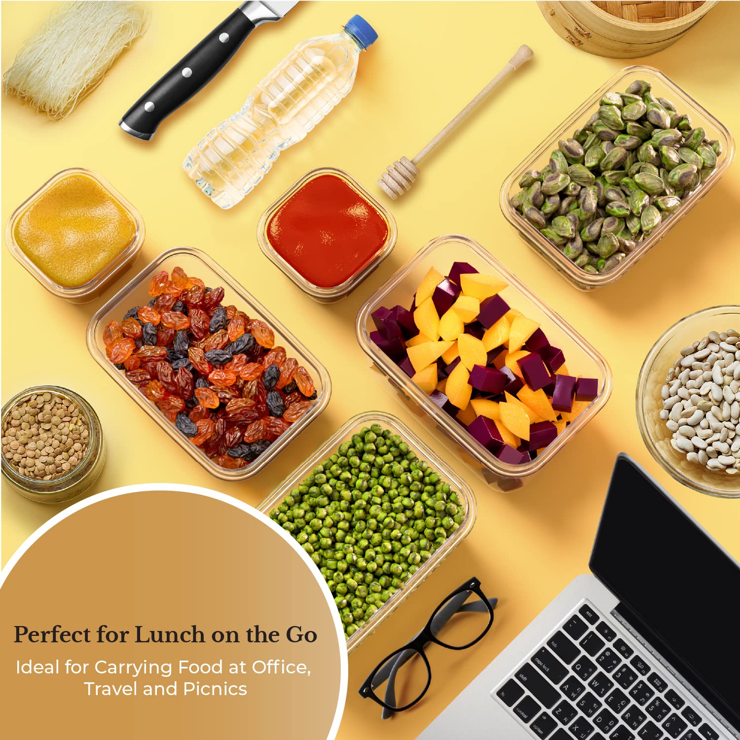Chef's Path Airtight Food Storage Container Set with Lids - Superior Variety Pack of 36 for Kitchen & Pantry Organization  BPA Free Kitchen Storage Containers for Cereal  Flour &  Sugar