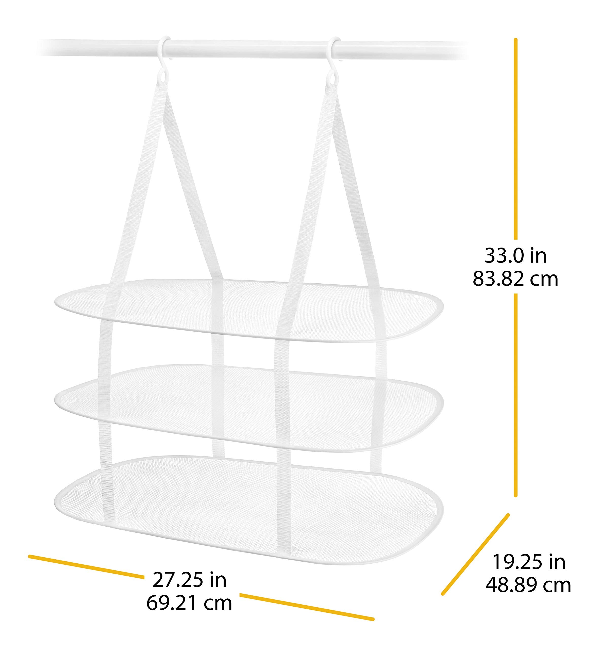 Whitmor 6506-9367-Wht Pop & Fold Clothes Dryer, White