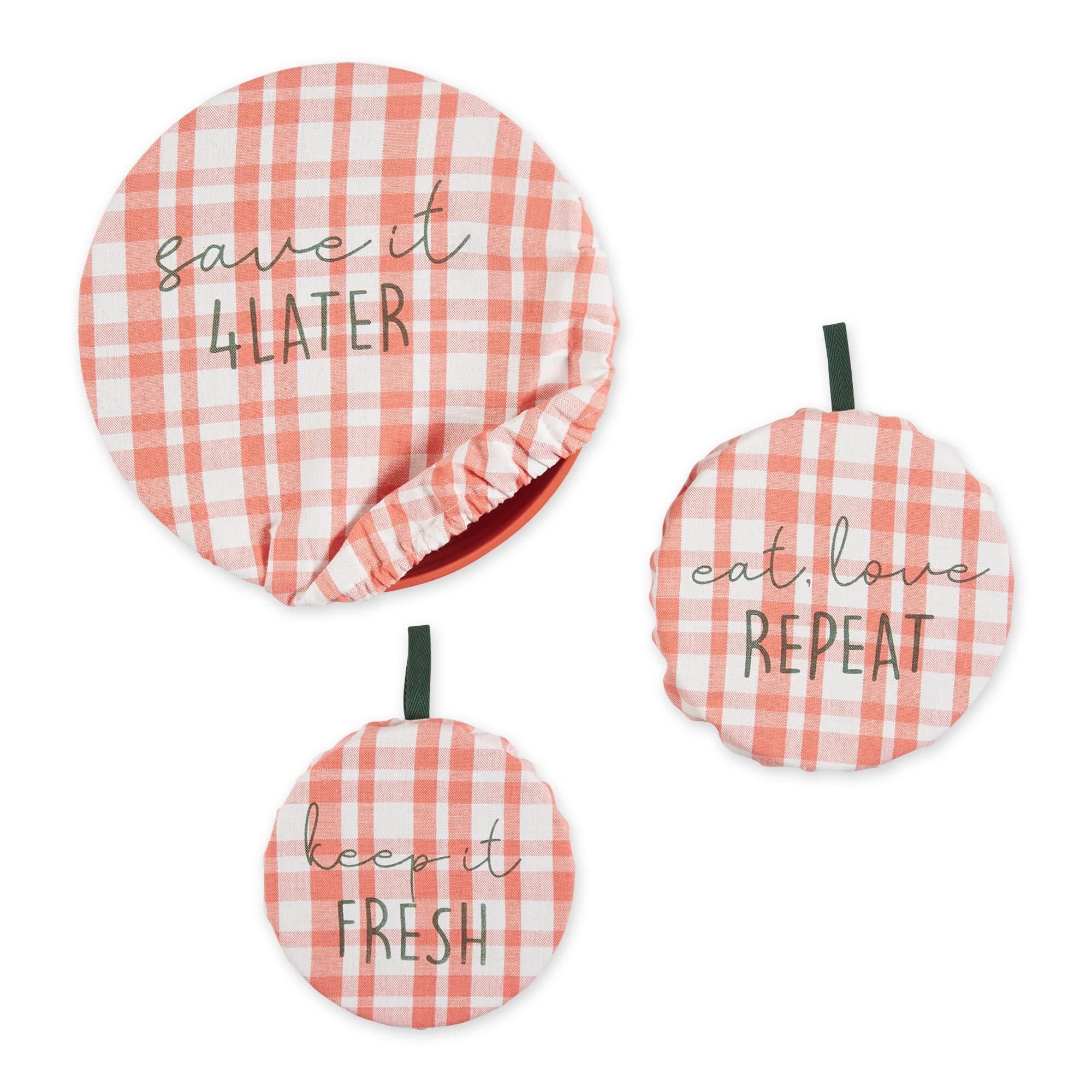 CORAL KEEP IT FRESH REUSABLE DISH COVER SET/3