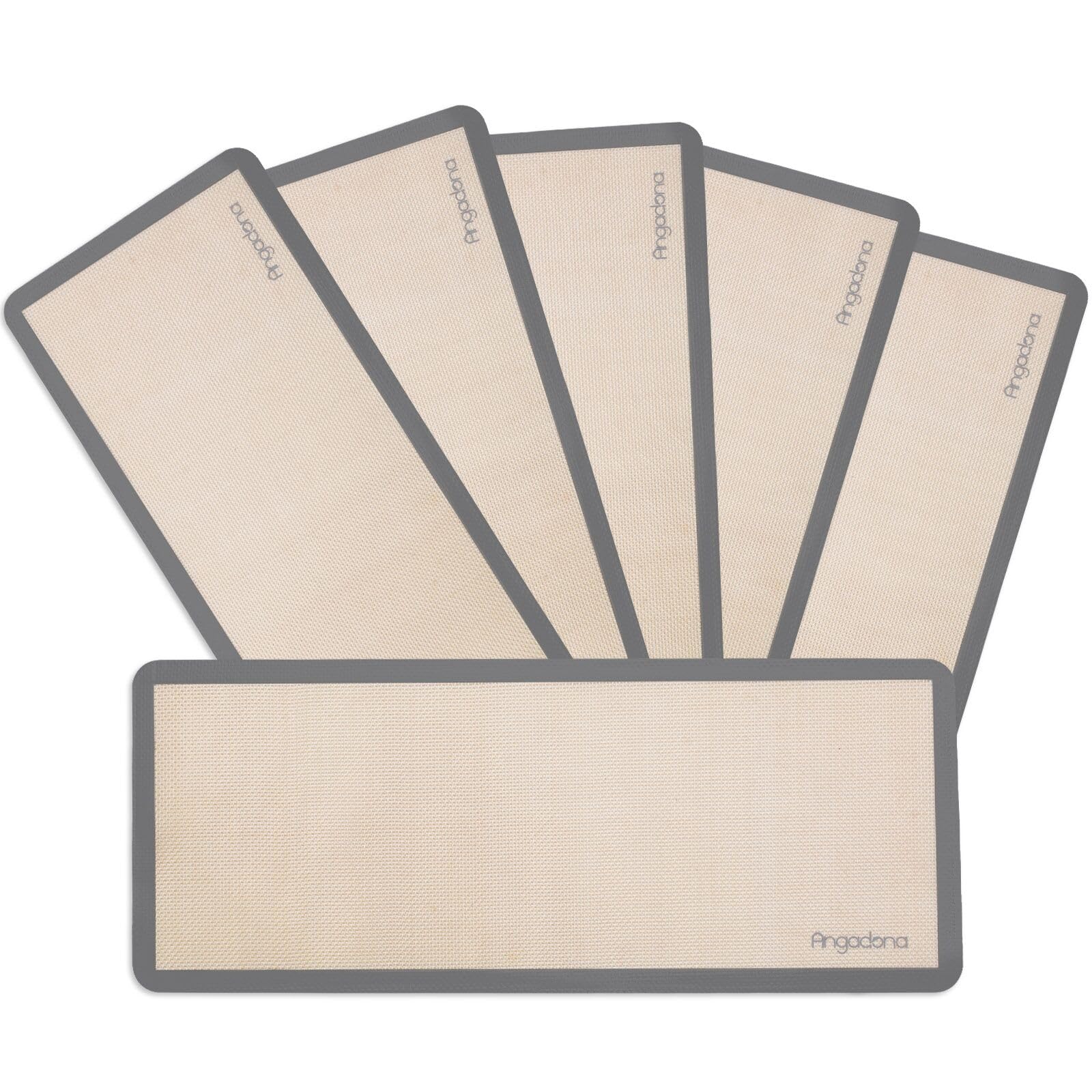 Silicone Baking Mats For Harvest Right Freeze Dryer Large Size Trays 6 pcs (Gray, L  Large)