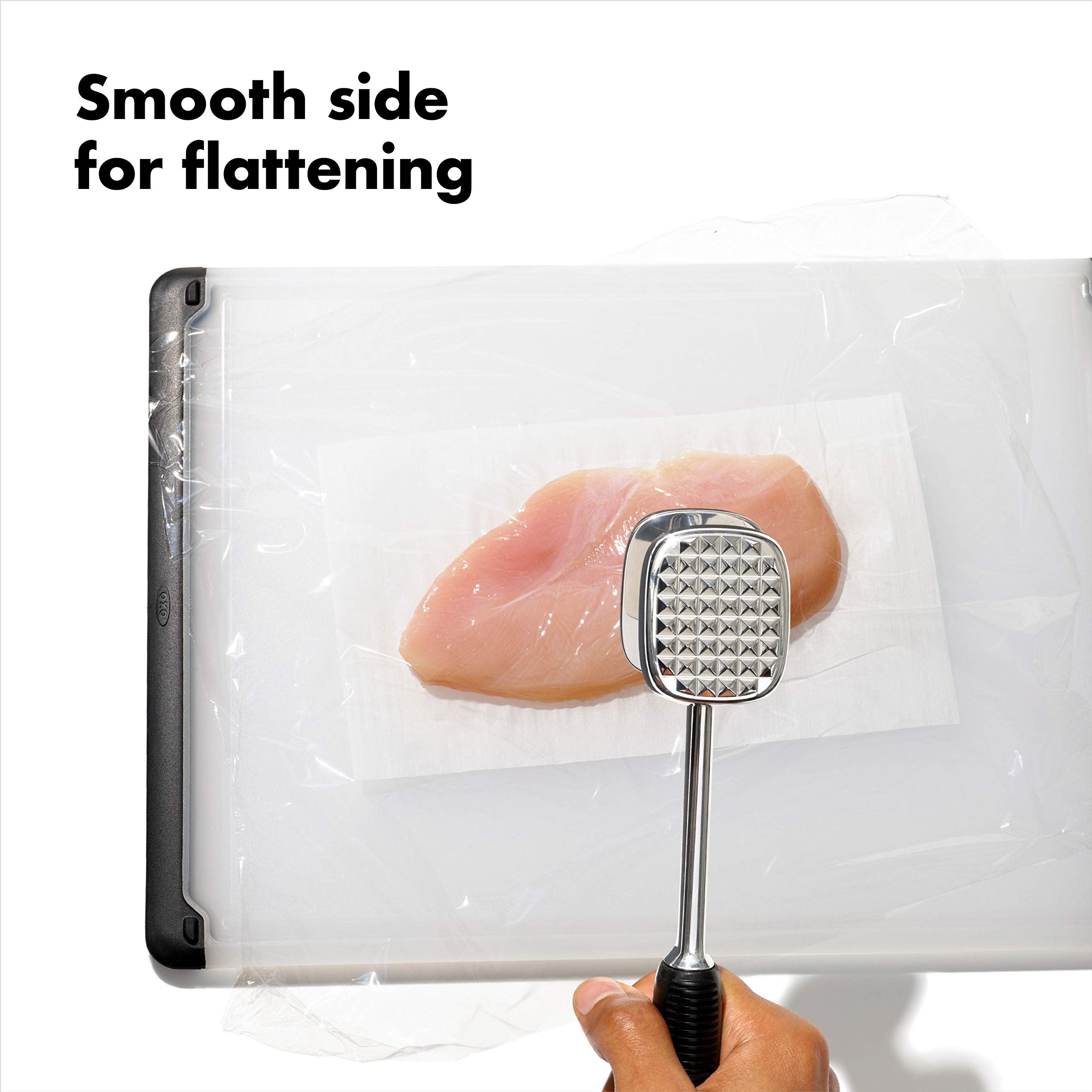 Oxo Good Grips Die Cast Meat Tenderizer Black 1.85 X 2.45 X 9.75''