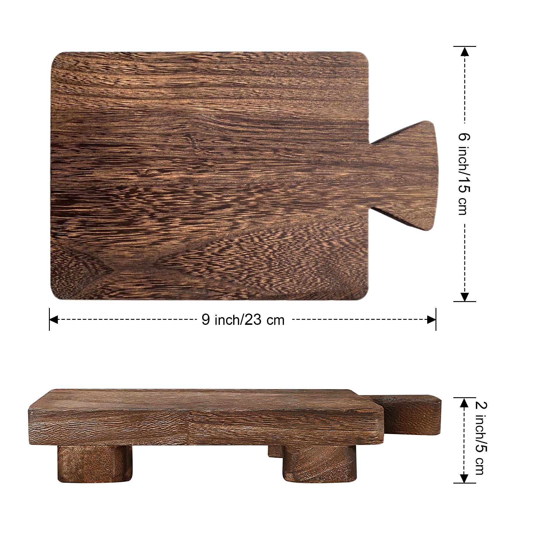 Wood Soap Stand, Kitchen Soaptray Plant Holder Wooden Soap Holder For Bottles Wood Riser Pedestal Stand Wood Tray For Kitchen Ba