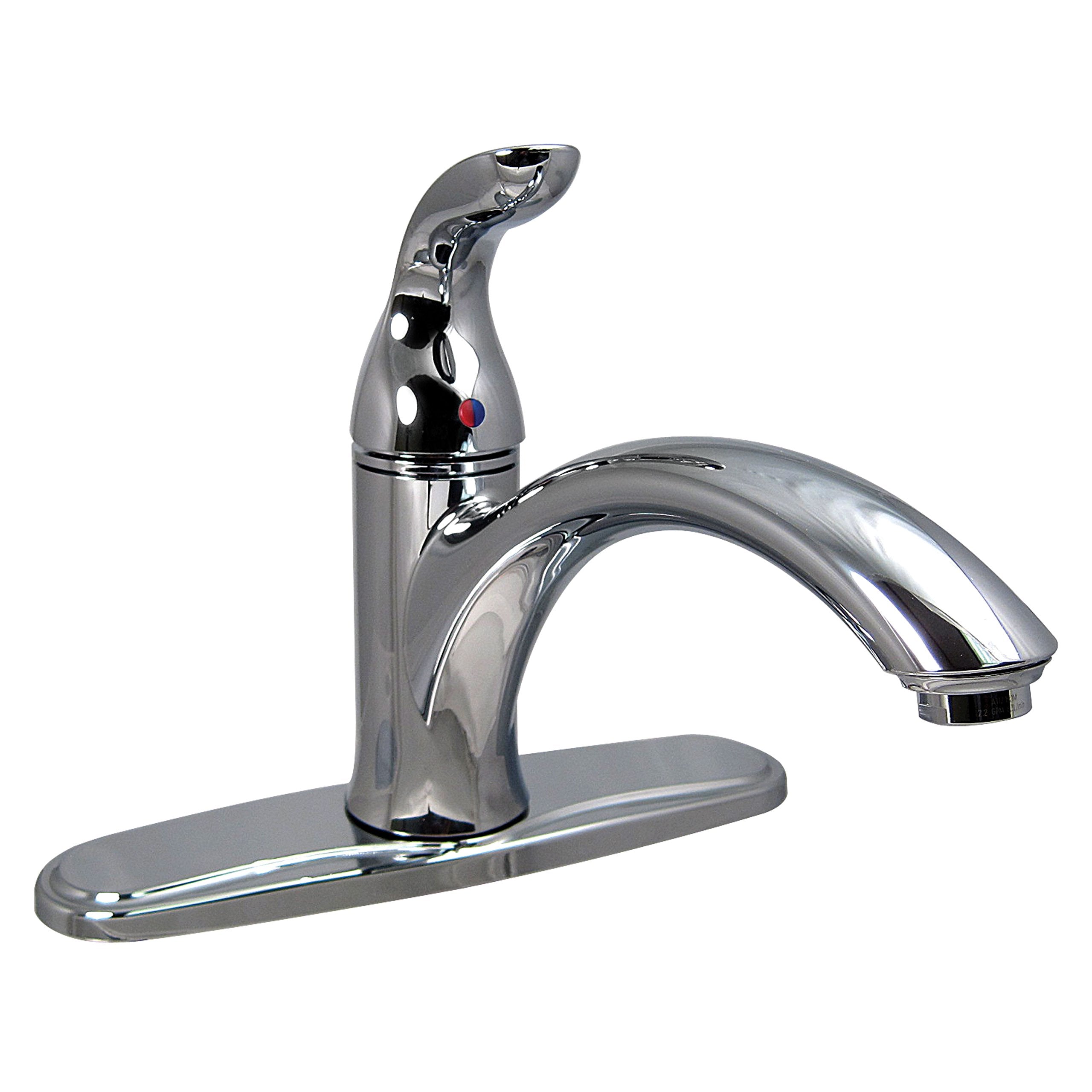 Phoenix Vital Life Pf231322 Single Handle Kitchen Faucet, Chrome With Side Sprayer