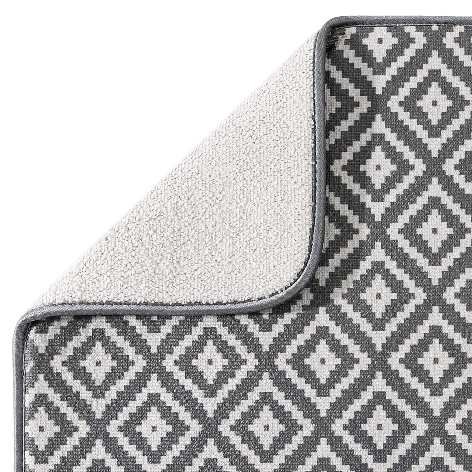 Subekyu Microfiber Dish Drying Mat For Kitchen Counter, Absorbent Dishes Drainer/Rack Pad For Countertop, 19.2 By 15.8 Inches (R